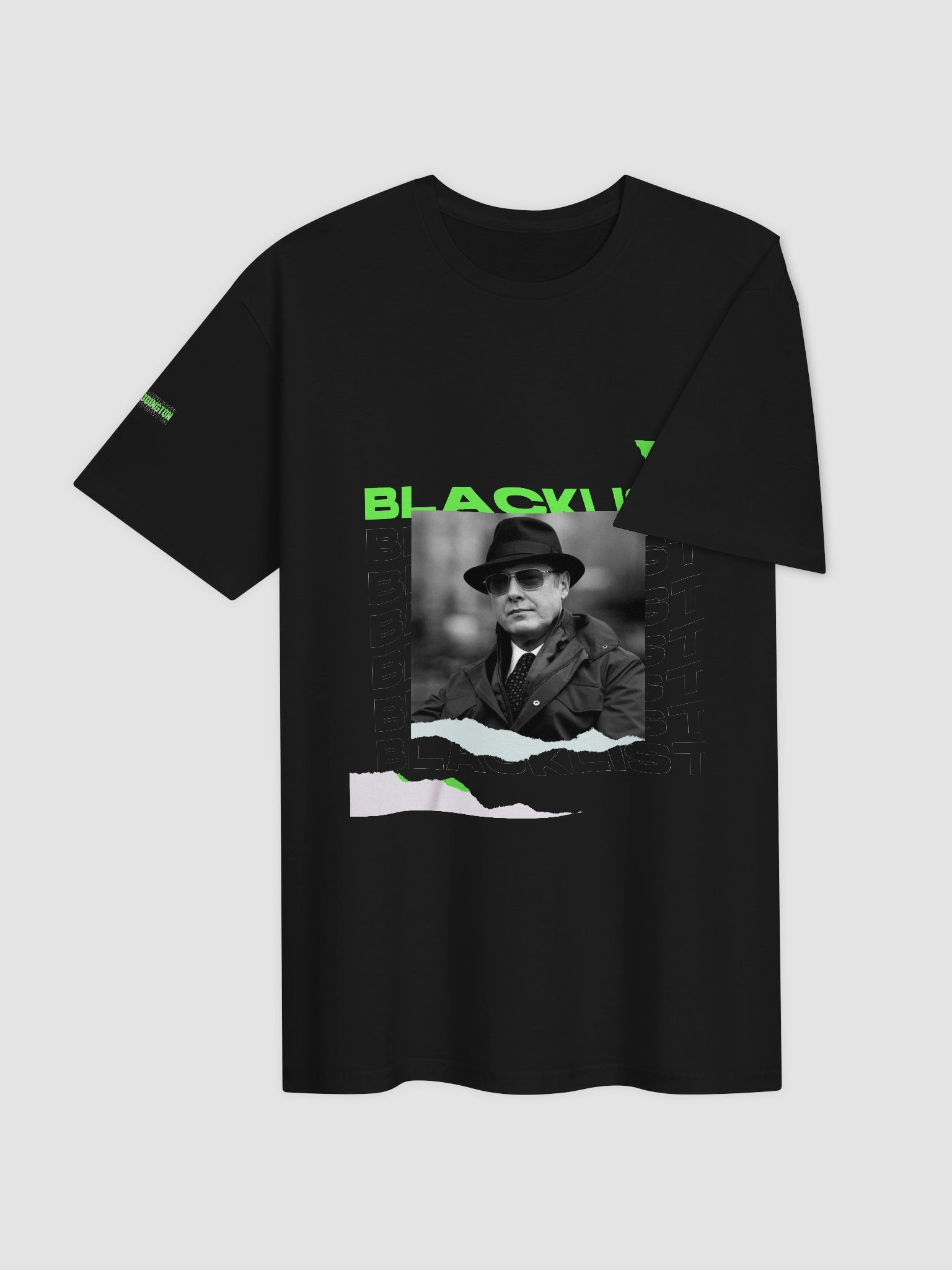 Glitchy Green Distortion Tee product image (4)