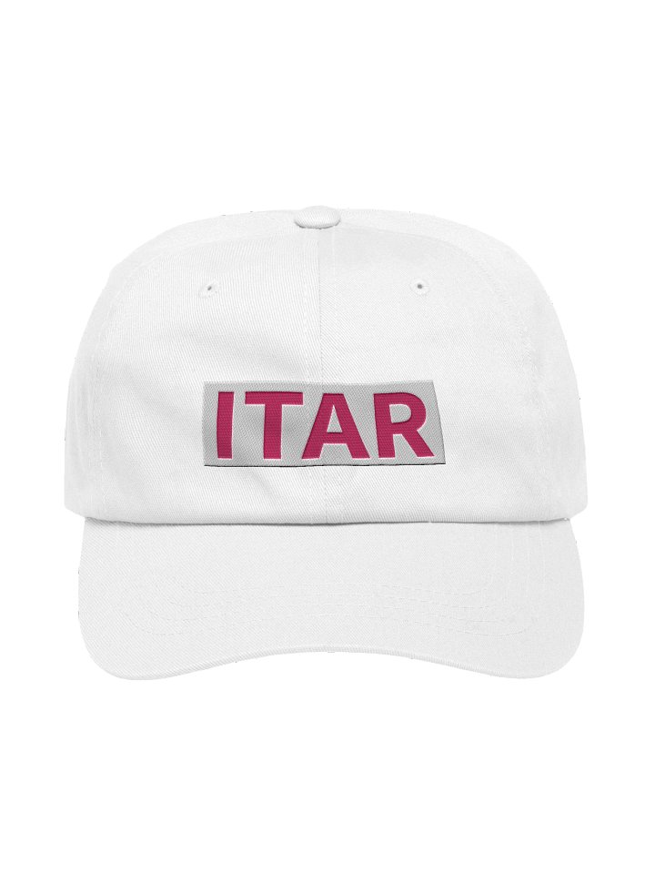 Baseball Cap Wh with ITAR pk product image (1)