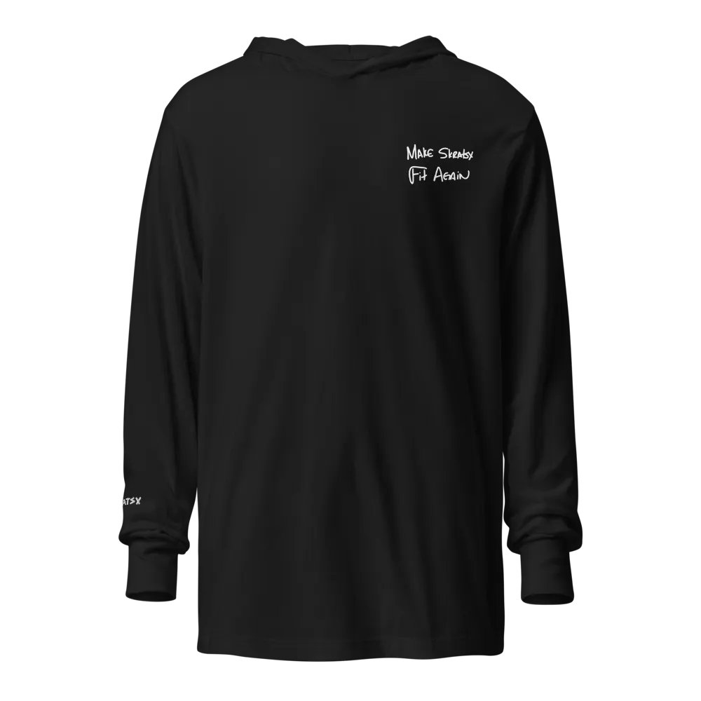 Make Skratsx Fit Again - lightweight hoodie product image (1)