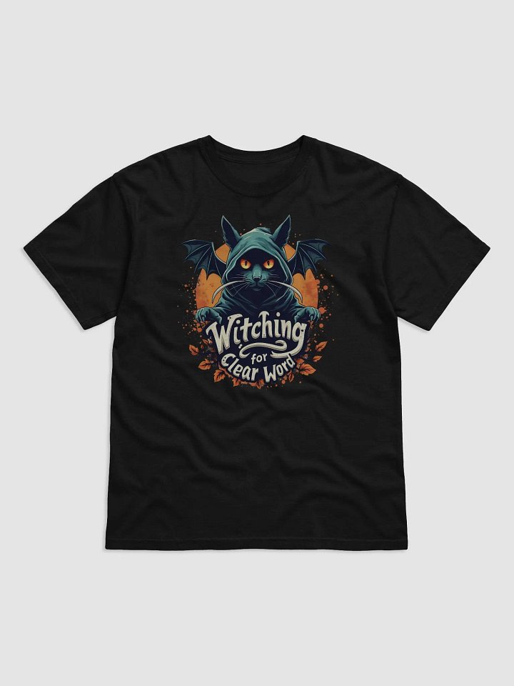 Witching for Clear Word Cat T-Shirt product image (1)