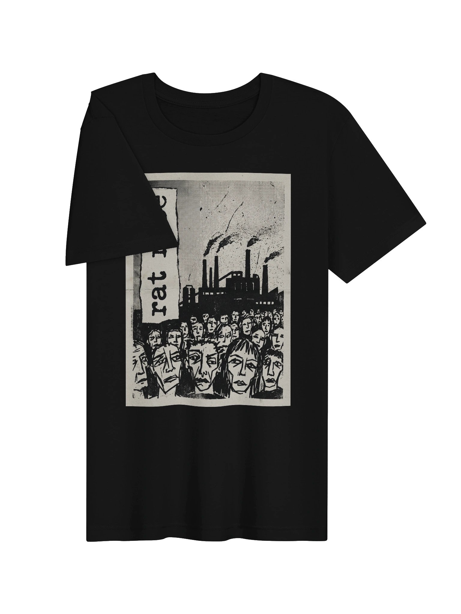 Rat Race Punk Rock T-Shirt - Vintage 1970s product image (3)