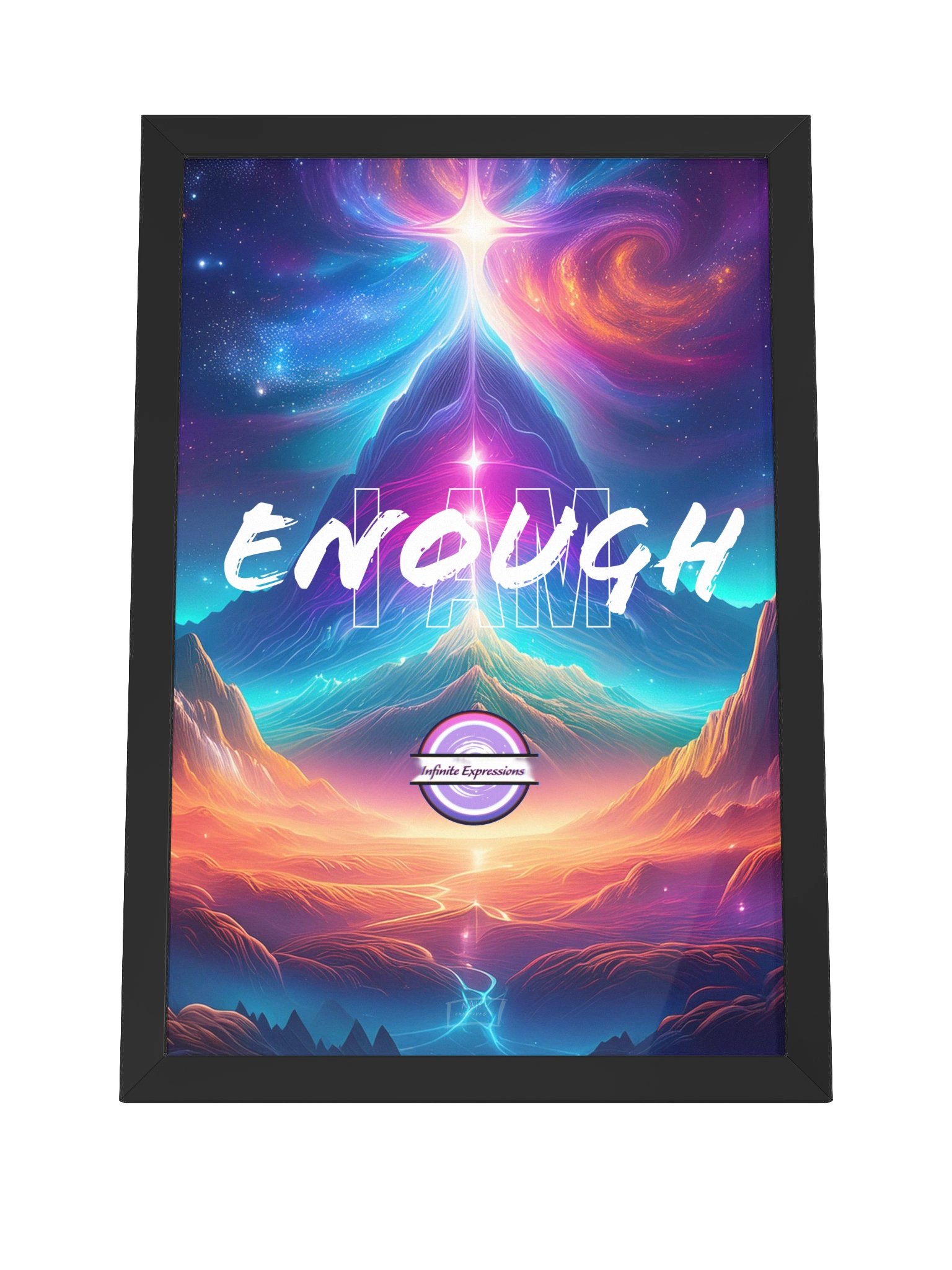Poster & Frame - I AM ENOUGH product image (4)