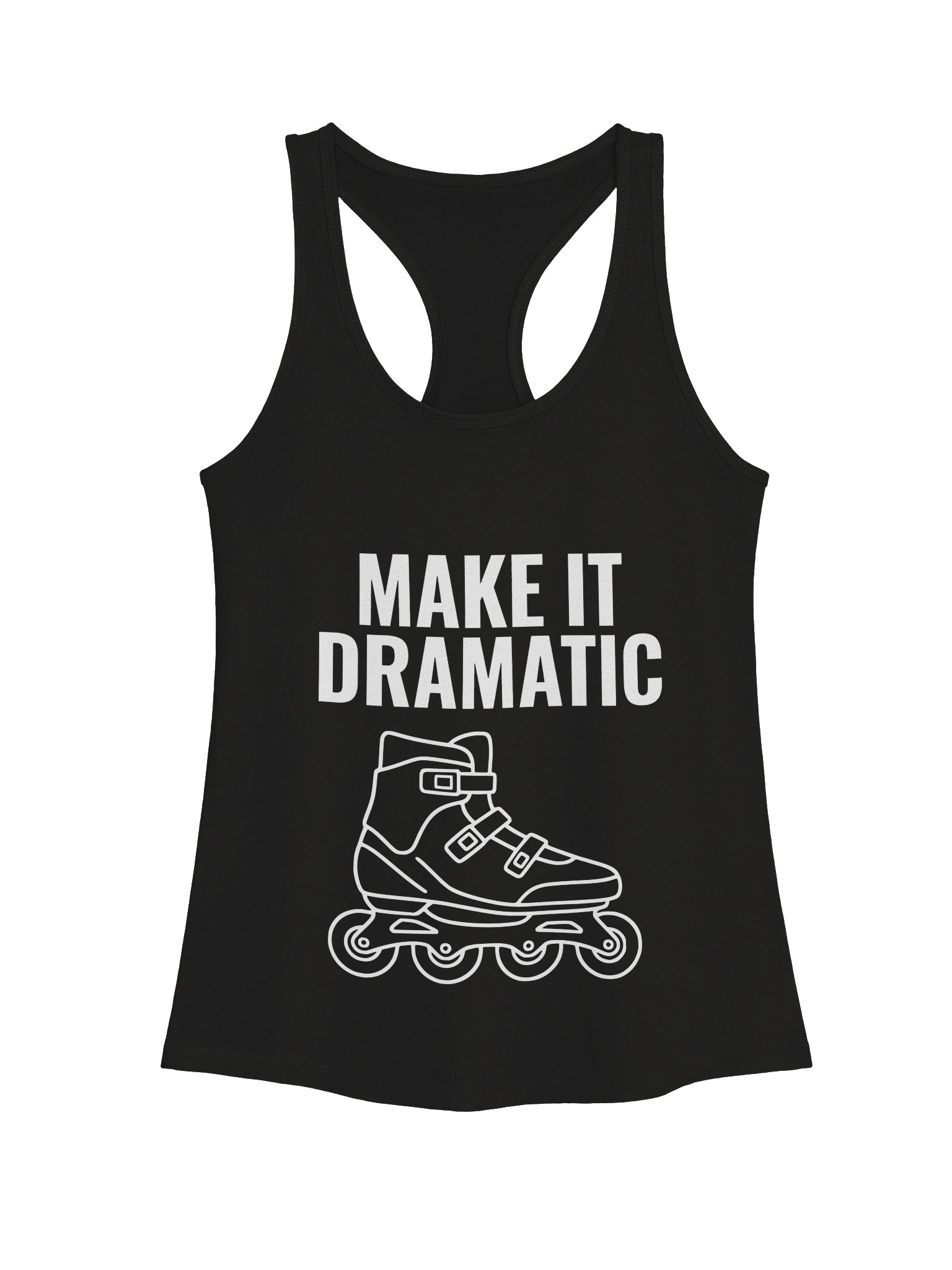 Make It Dramatic - Women’s Racerback Tank Top product image (1)