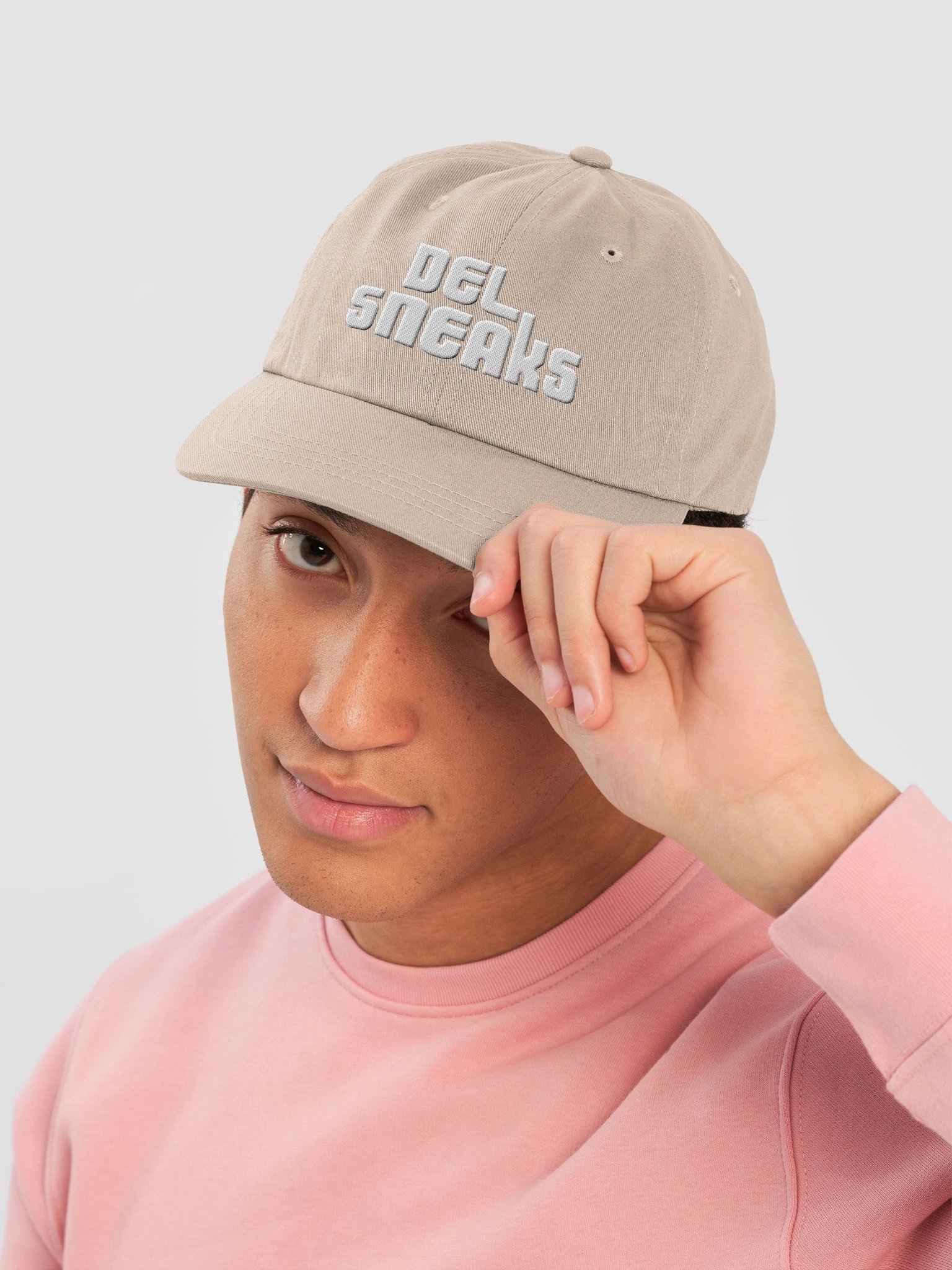 Classic Logo Embroidered Cap Stone product image (5)