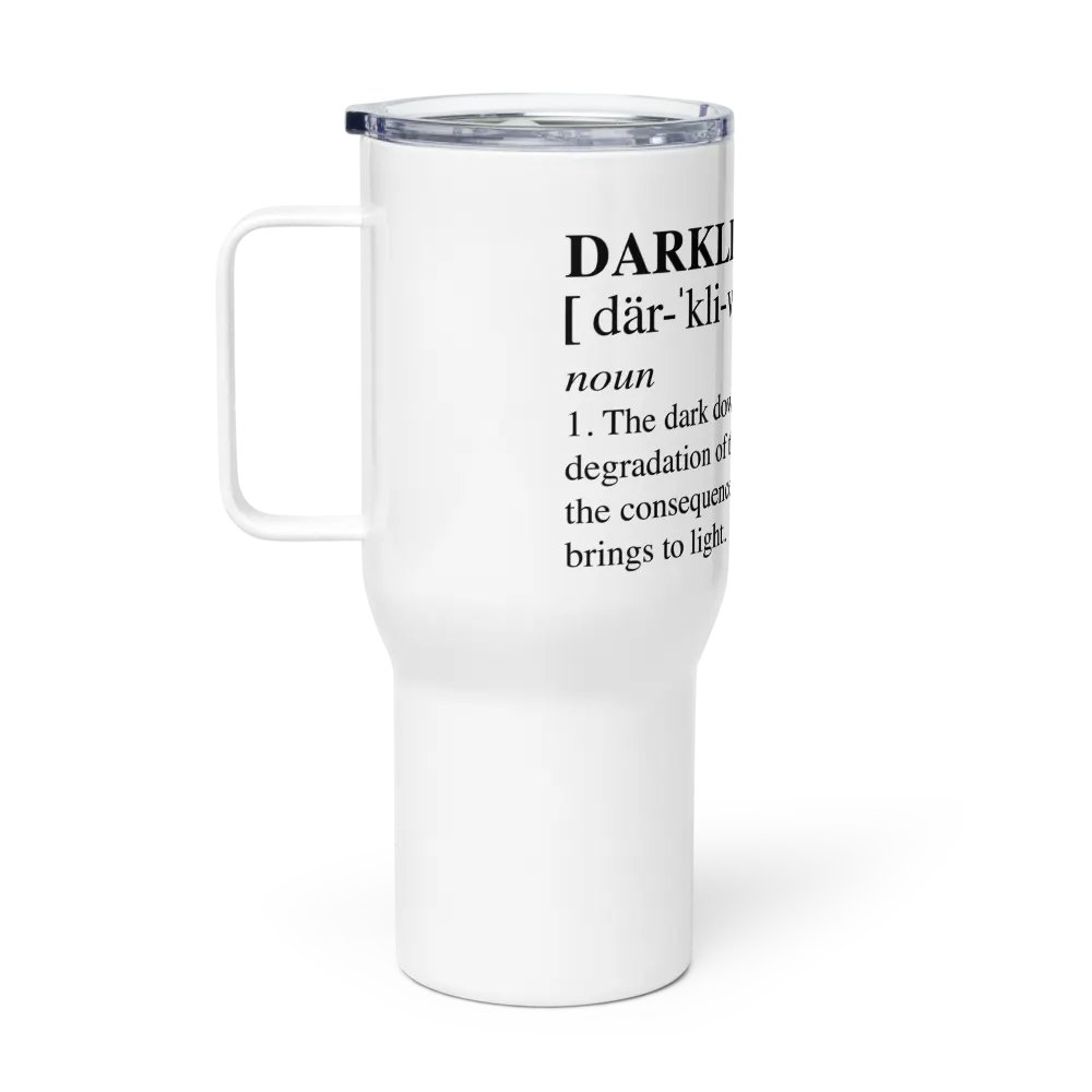 DARKLIVITY Definition Tumbler - Stainless Steel - BPA Free product image (1)