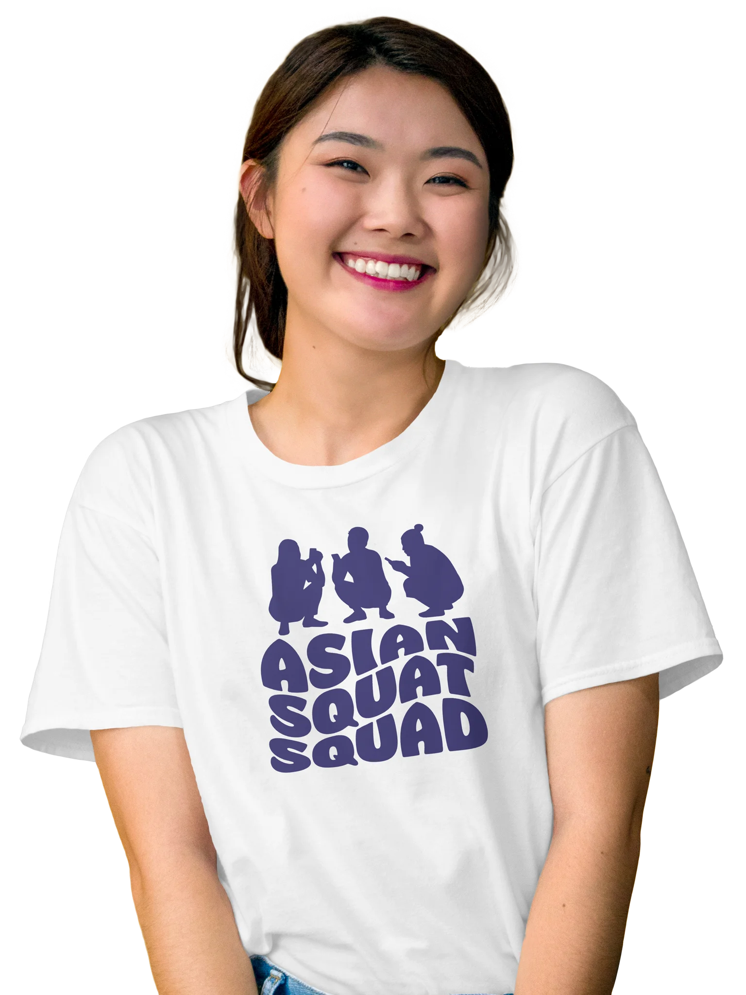 ASIAN SQUAT SQUAD Unisex T-shirt product image (2)