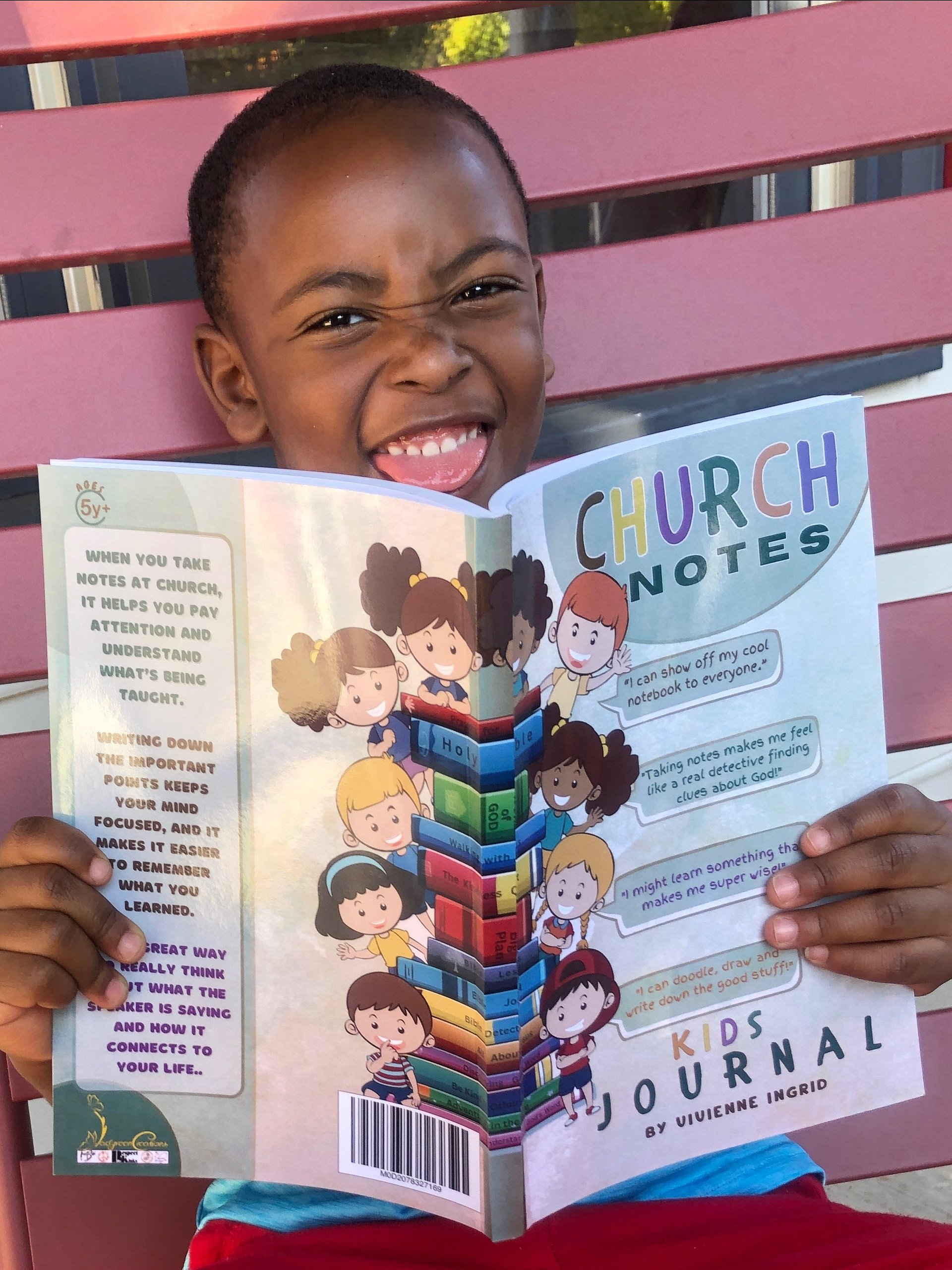 Church Notes Journal. 52 -Week Kids Interactive Notebook Journal product image (2)