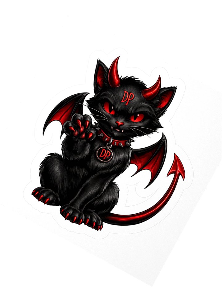 Scratch 3" x 3" sticker product image (2)
