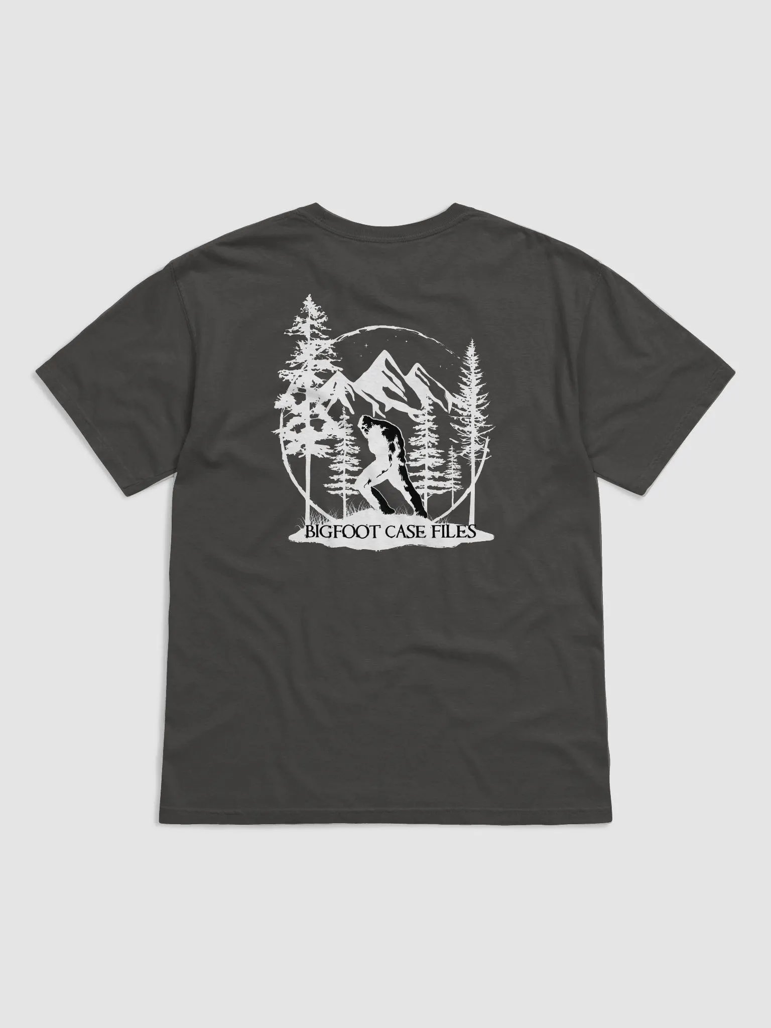 BIGFOOT CASE FILES BACK LOGO WHITE product image (2)