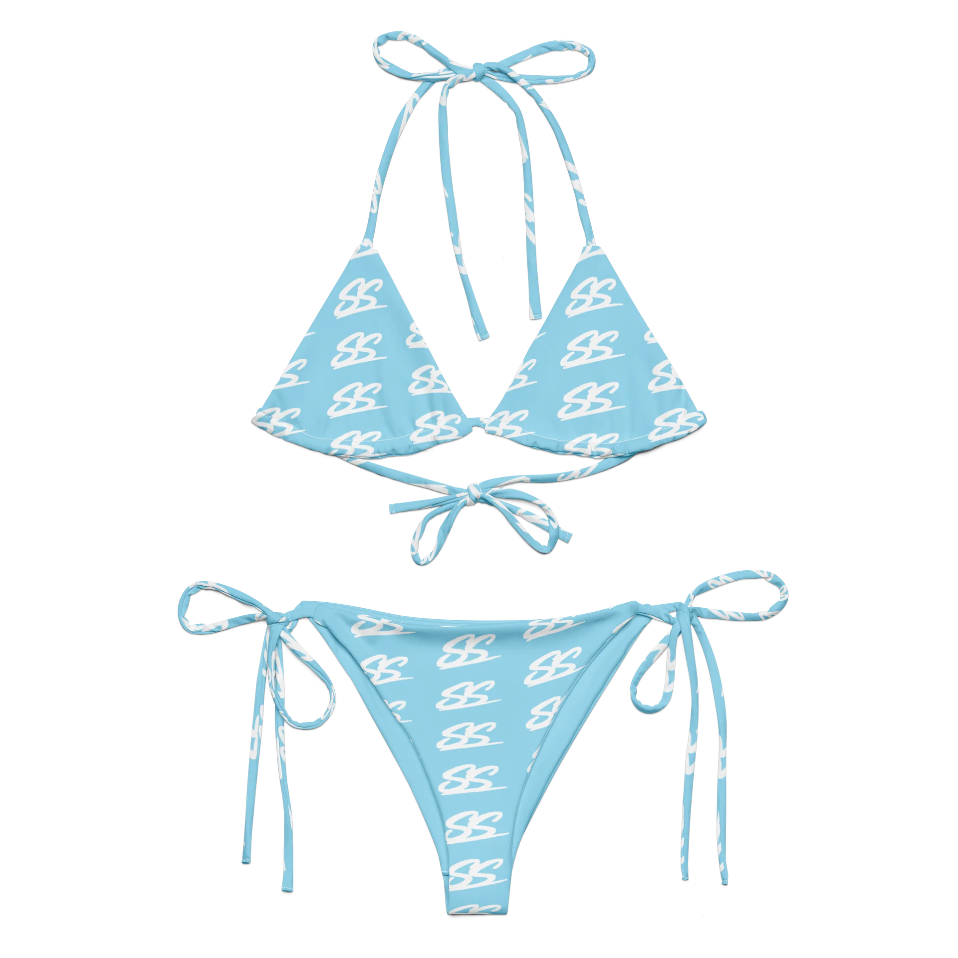 Cotton Candy Crème String Bikini product image (1)