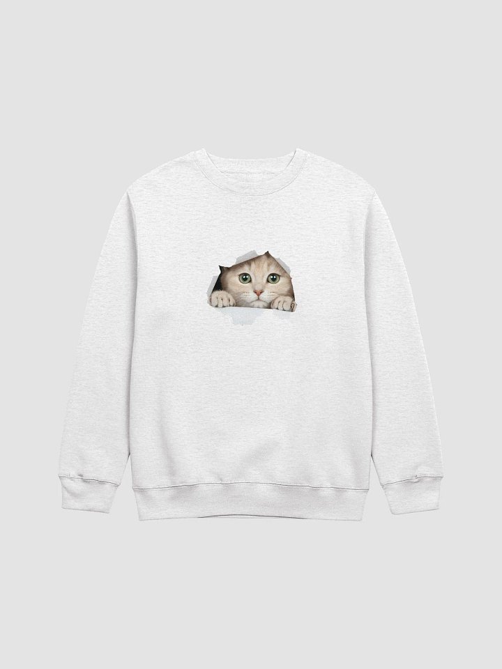 Peekaboo Kitty Crewneck Sweatshirt product image (2)