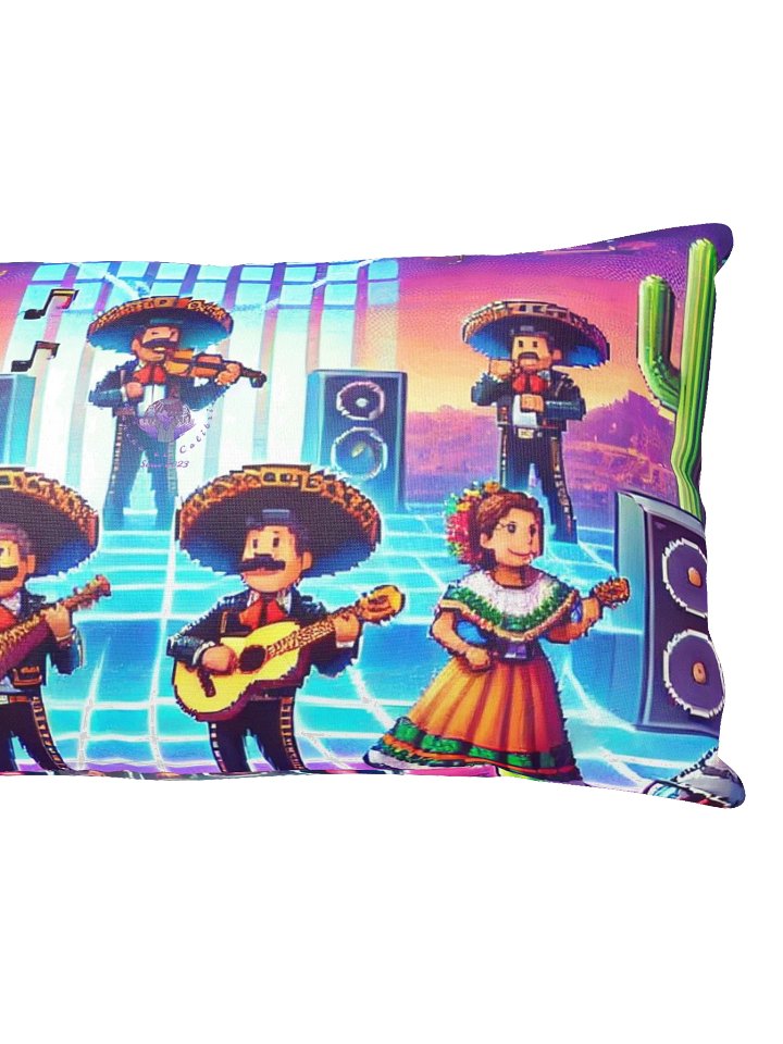 Mexicano De Siguiente Nivel Album Cover Print Pillow product image (6)
