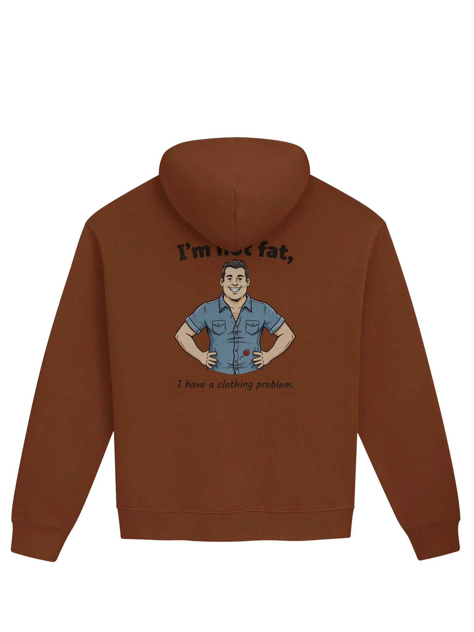 Im Not Fat Hoodie product image (2)