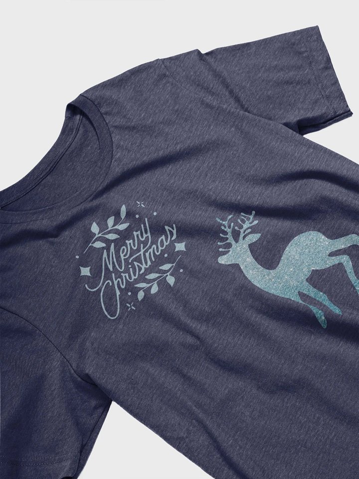 Glitter Reindeer Christmas T-Shirt product image (2)