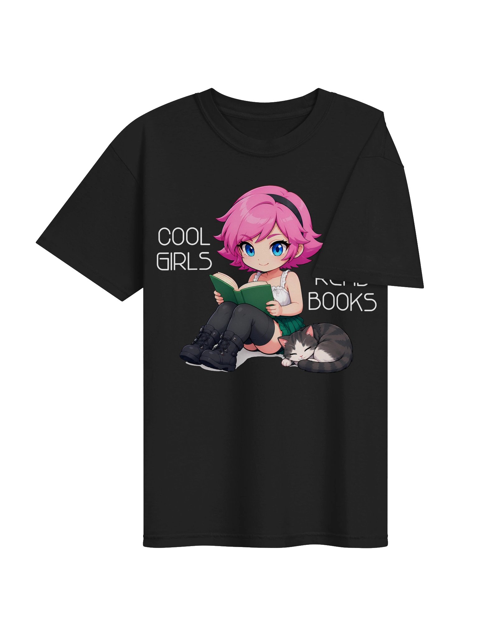 COOL GIRLS READ BOOKS ft Julia (white) product image (4)