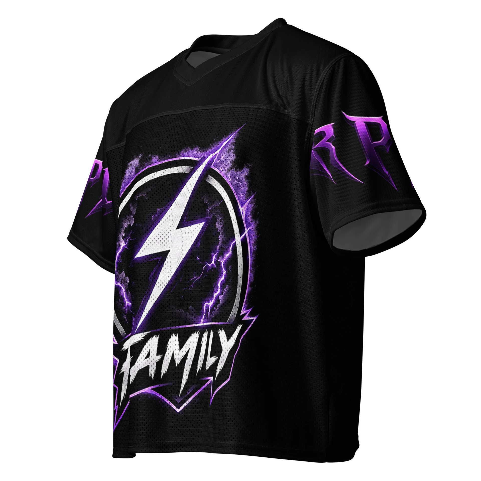 FAMILY Lightning All-Over Print Boxy Jersey product image (3)