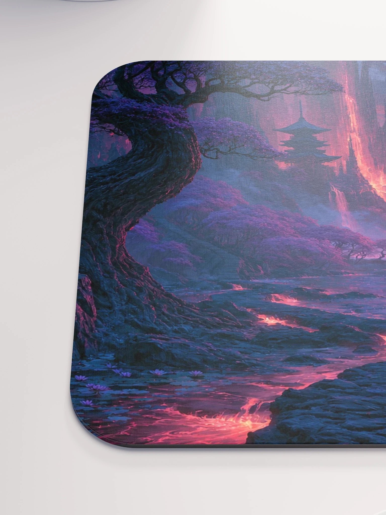 Moonrise at the Violet Citadel Mousepad product image (6)