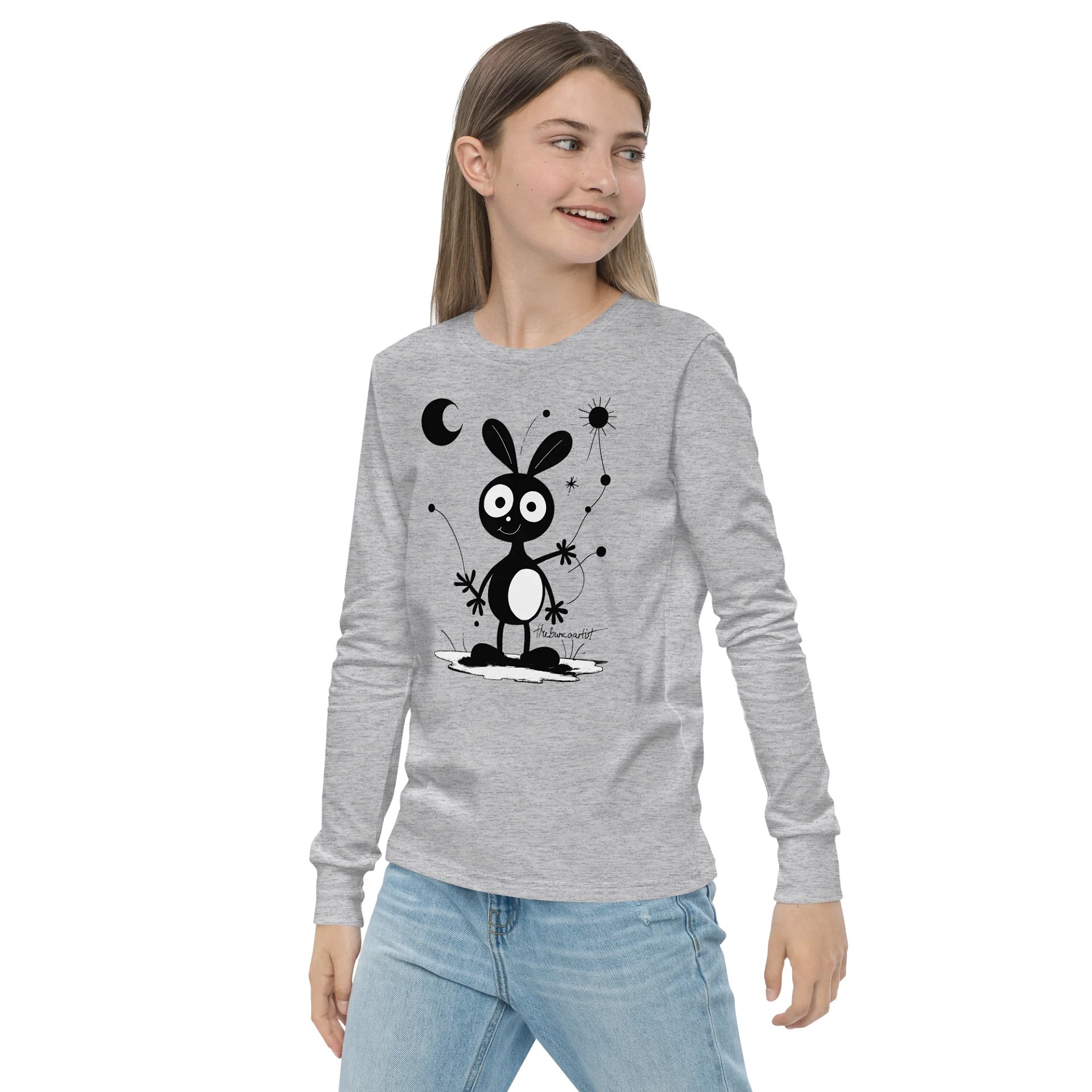 Bella+Canvas Youth Long Sleeve T-Shirt product image (3)