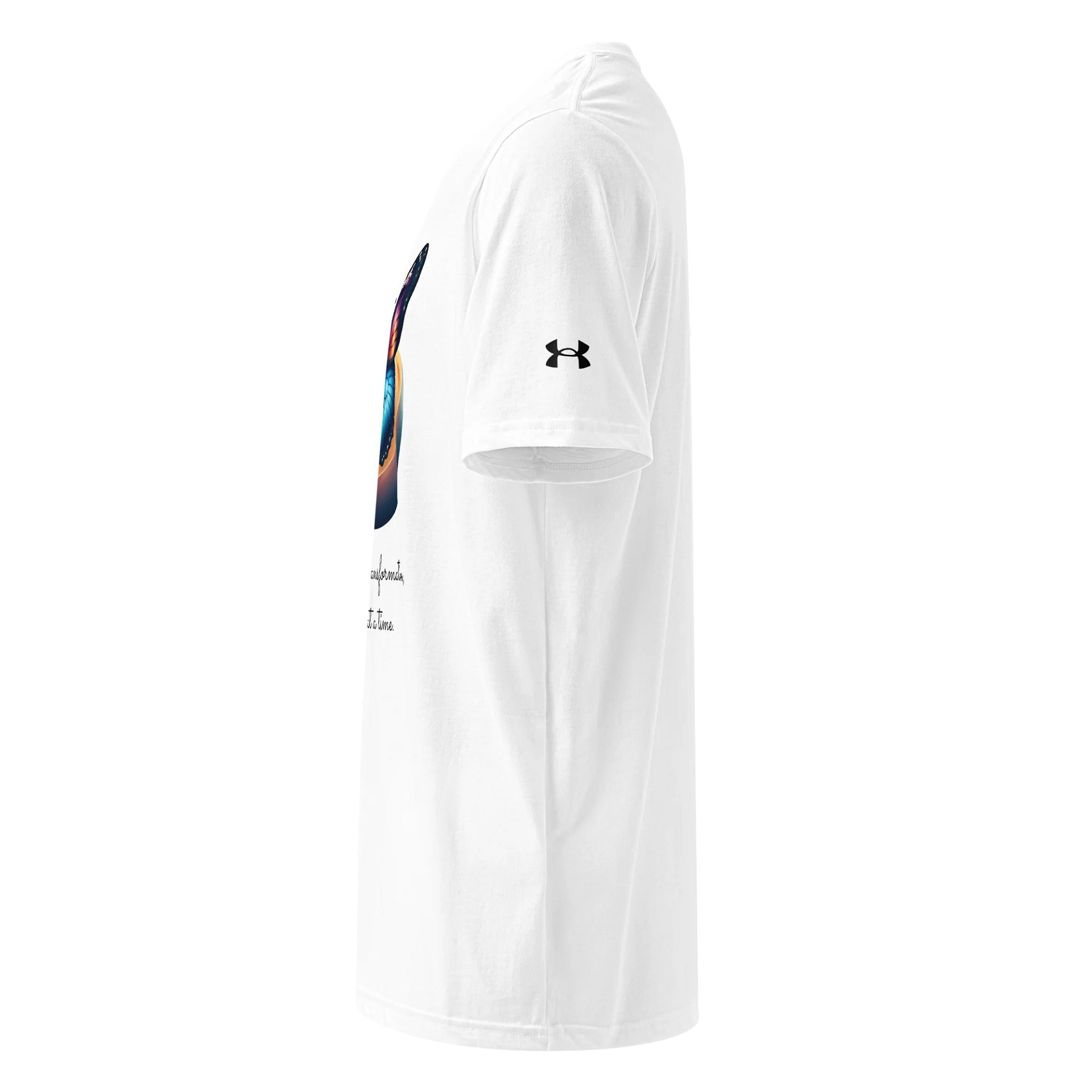 Glowing Butterfly Athletic T-Shirt product image (3)