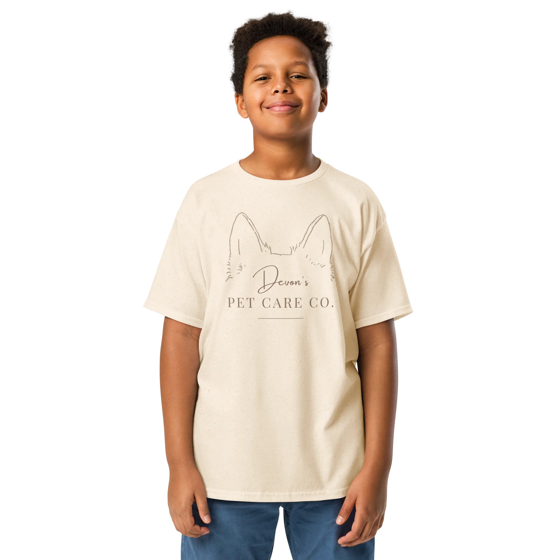 White Logo Youth Tee product image (1)