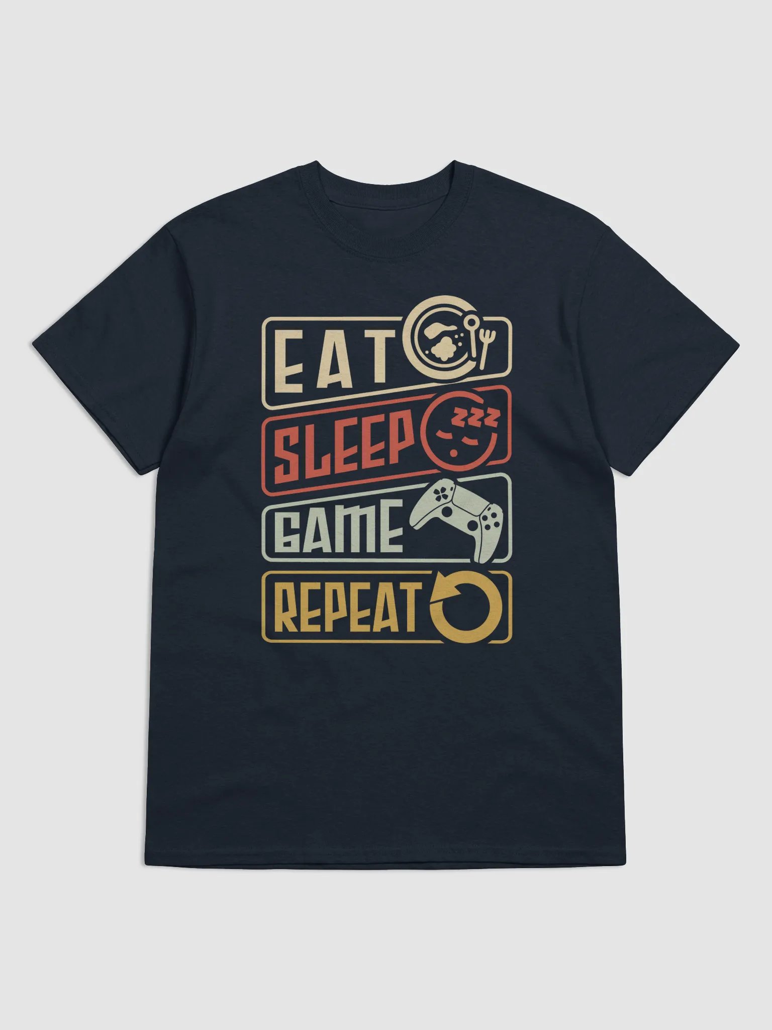 Master the Grind: Eat Sleep Game Repeat Shirt product image (1)