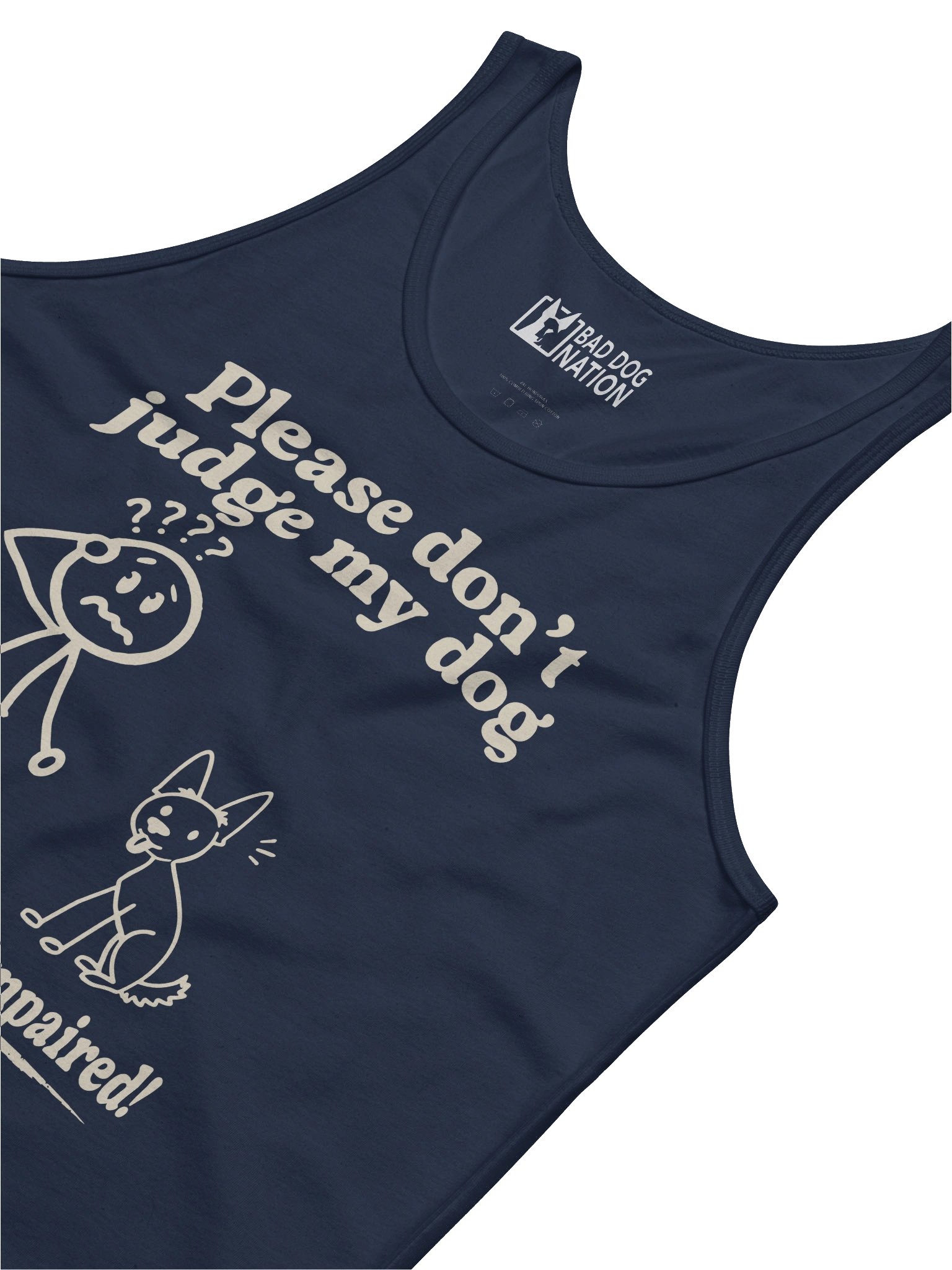 Handler Impaired (Female dog) - Premium Unisex Tank Top product image (2)