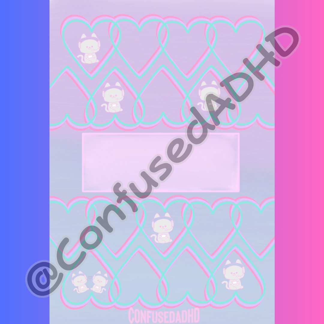 Heart CADHD Digital Planner Covers product image (5)