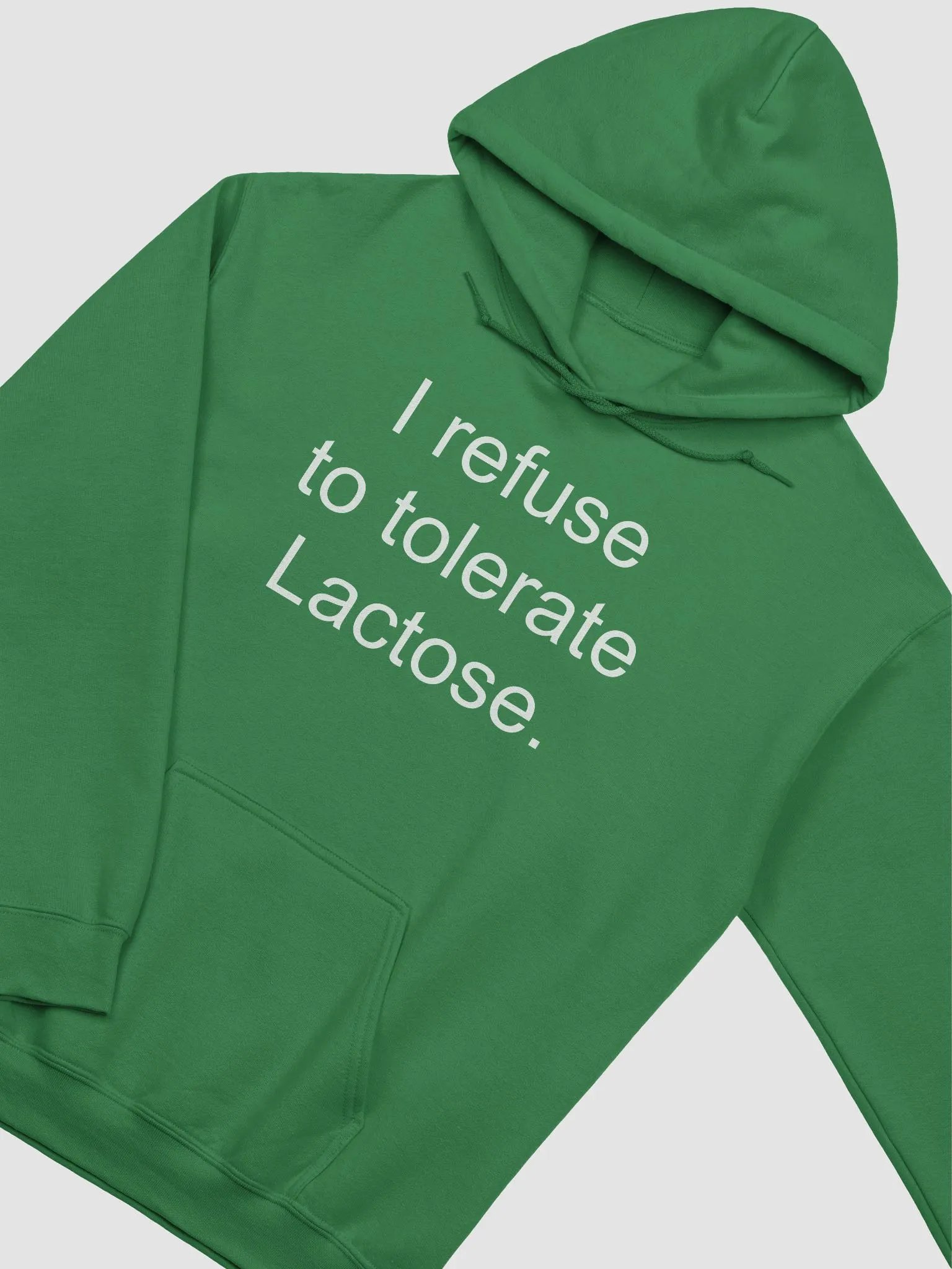 I refuse to tolerate lactose classic hoodie product image (15)