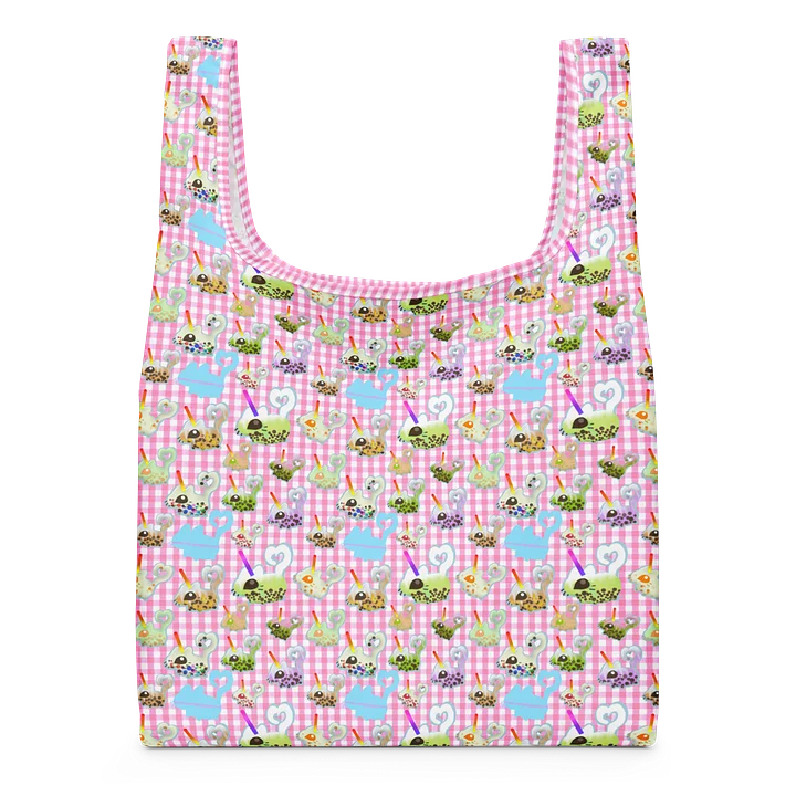 boba vanny pattern reusable shopping bag product image (2)