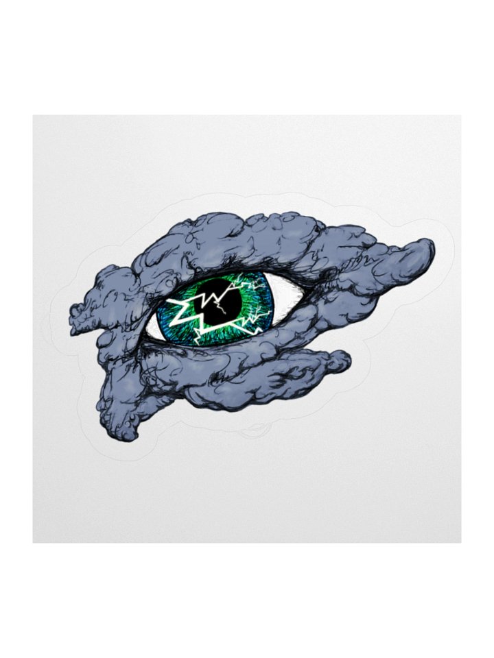 Agony of Hearts Lightning and Thunder Sticker product image (1)