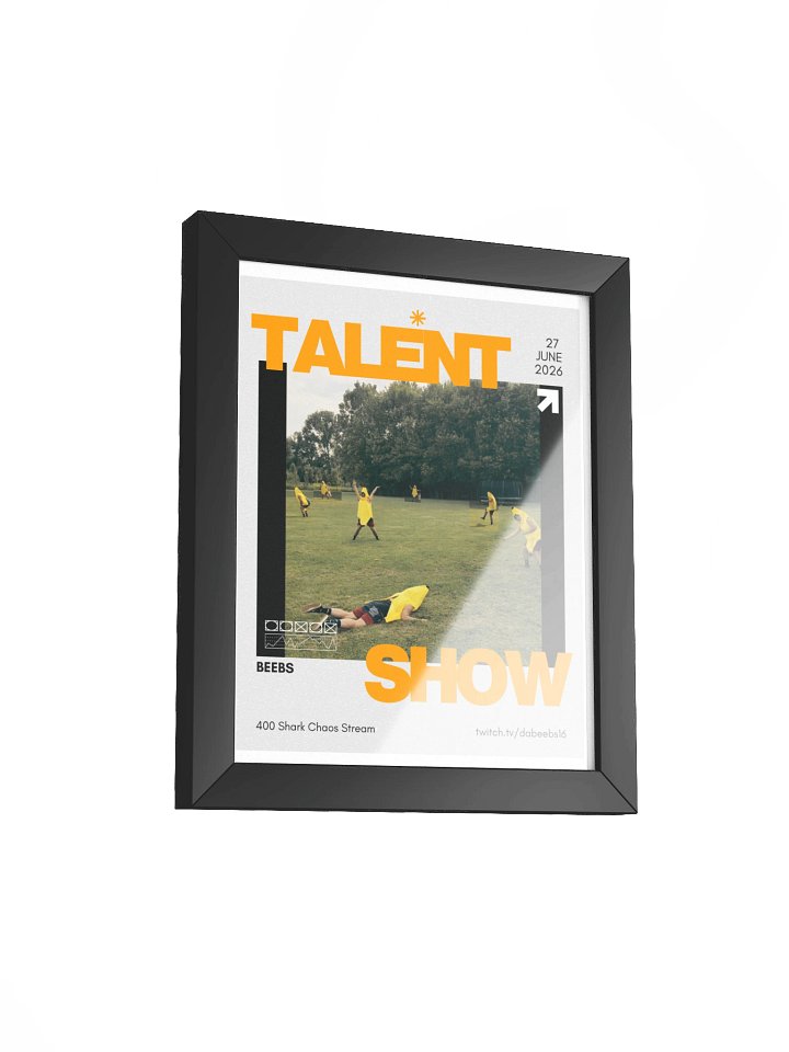 Talent Show 2026 Print product image (21)