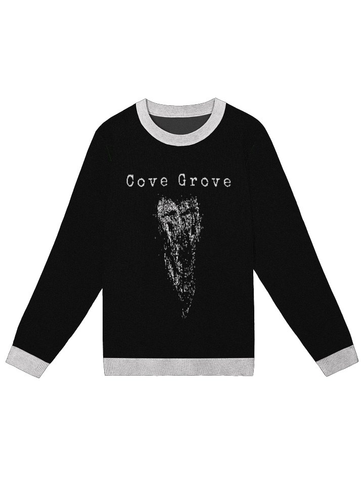 Embroidered logo Knit Sweater (black) product image (1)