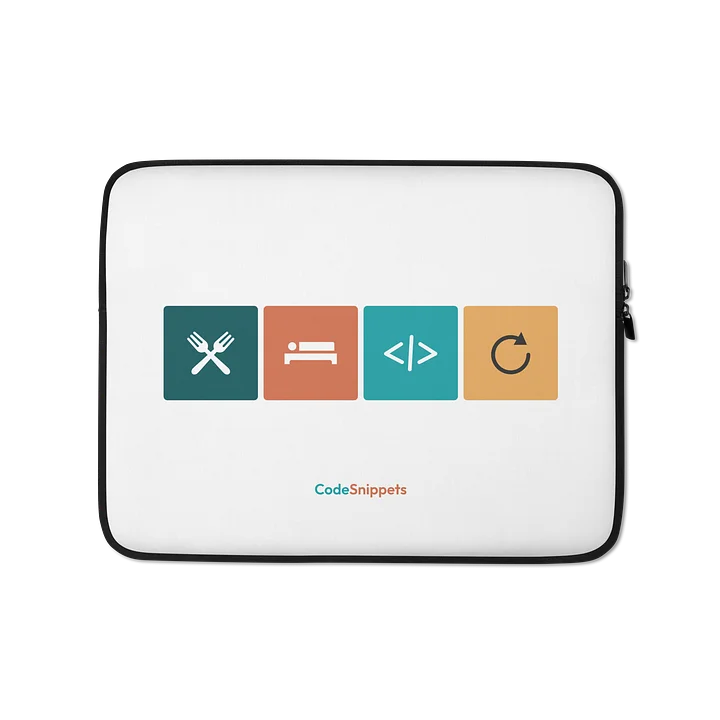 Emoji code Laptop Sleeve product image (1)