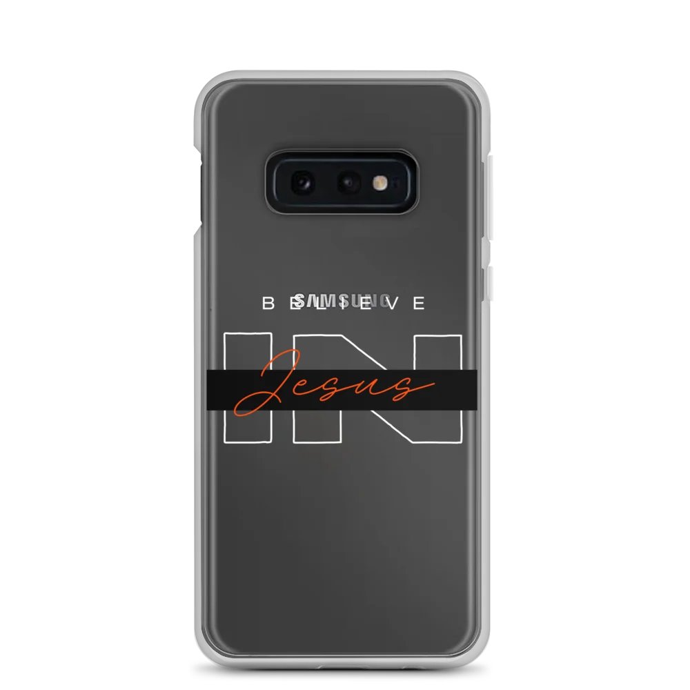 Believe In Jesus Samsung Case product image (3)