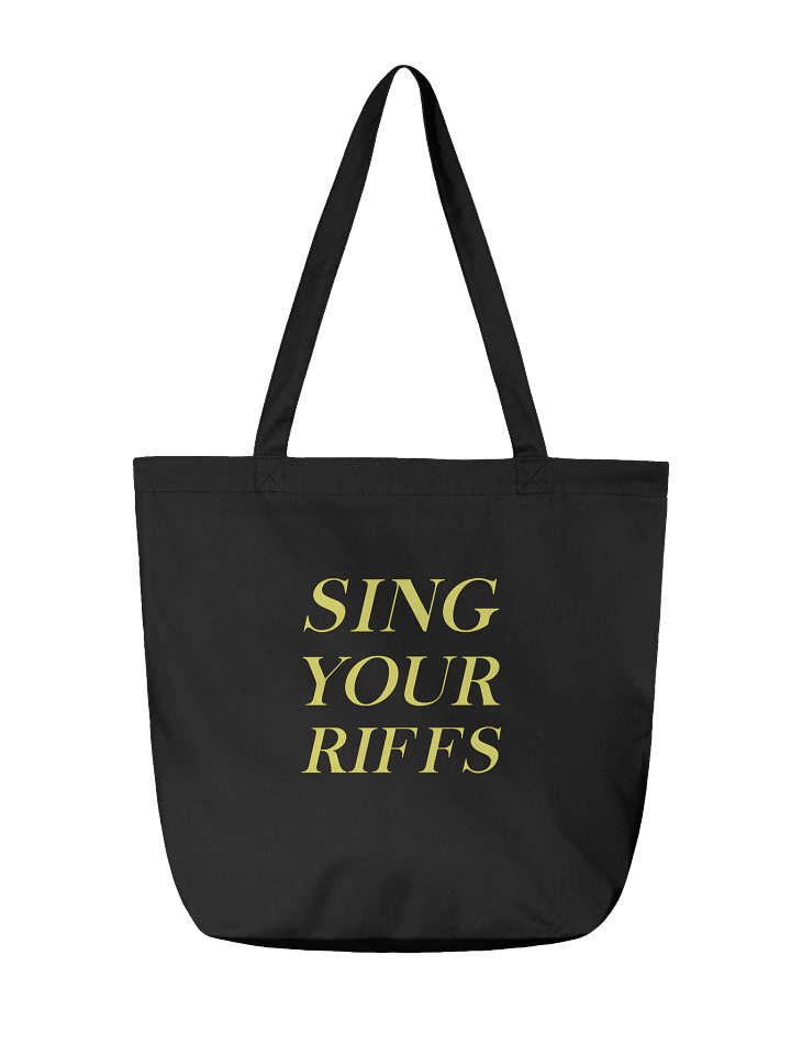 Joel Zaloum Music - Sing Your Riffs Tote Bag product image (2)