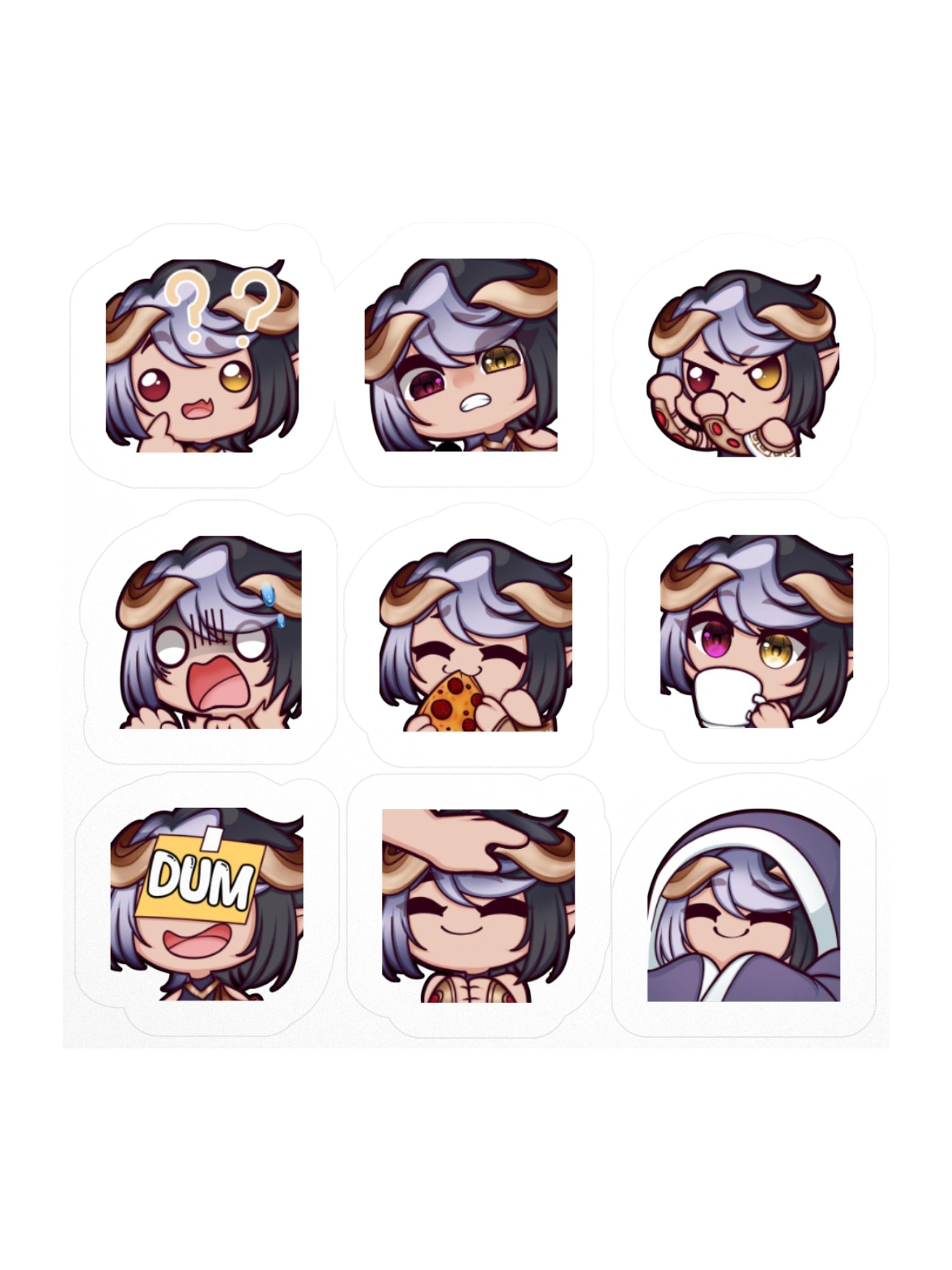 Emote Sticker Pack product image (2)