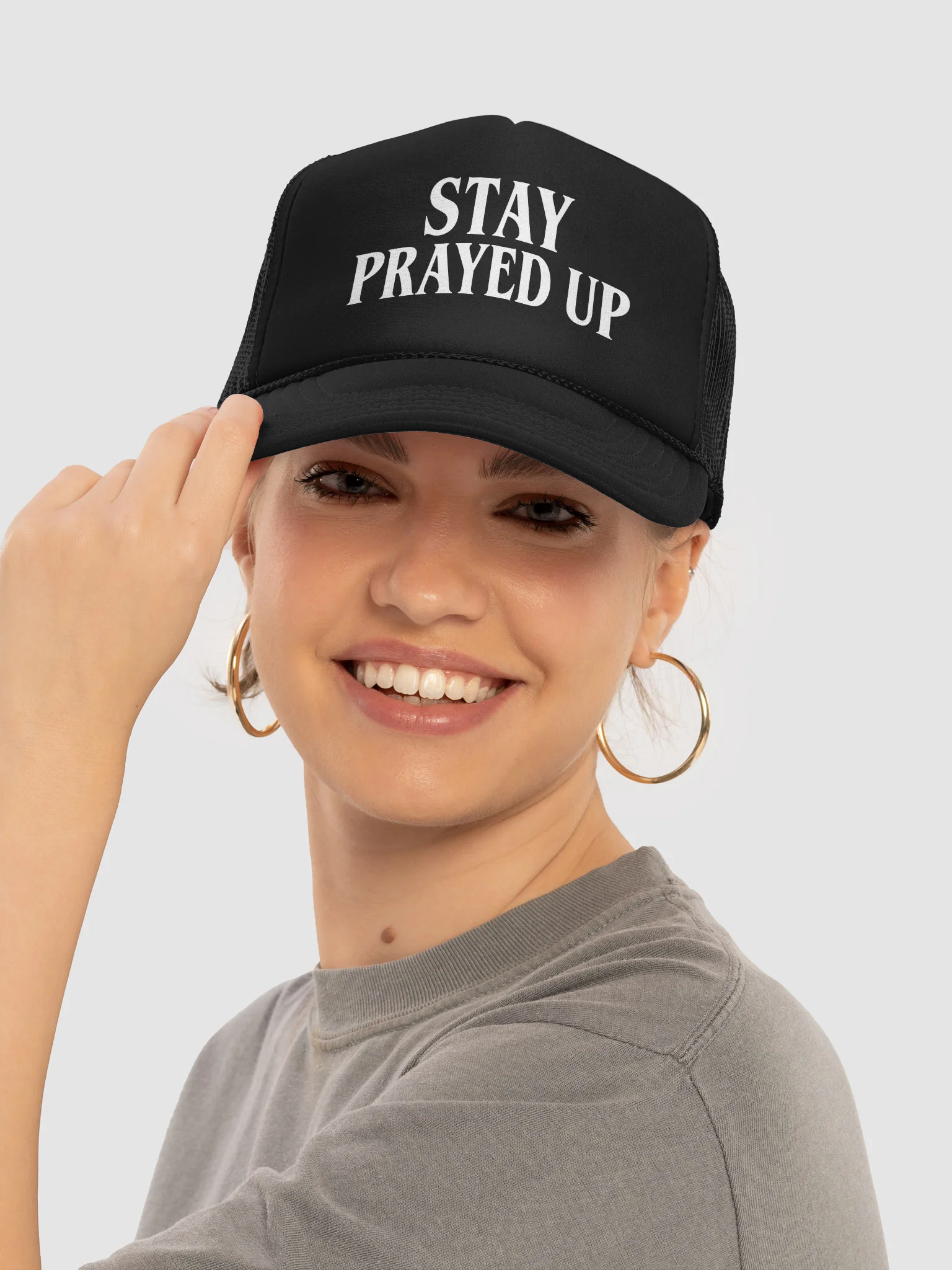 Stay Prayed Up Trucker Hat product image (5)