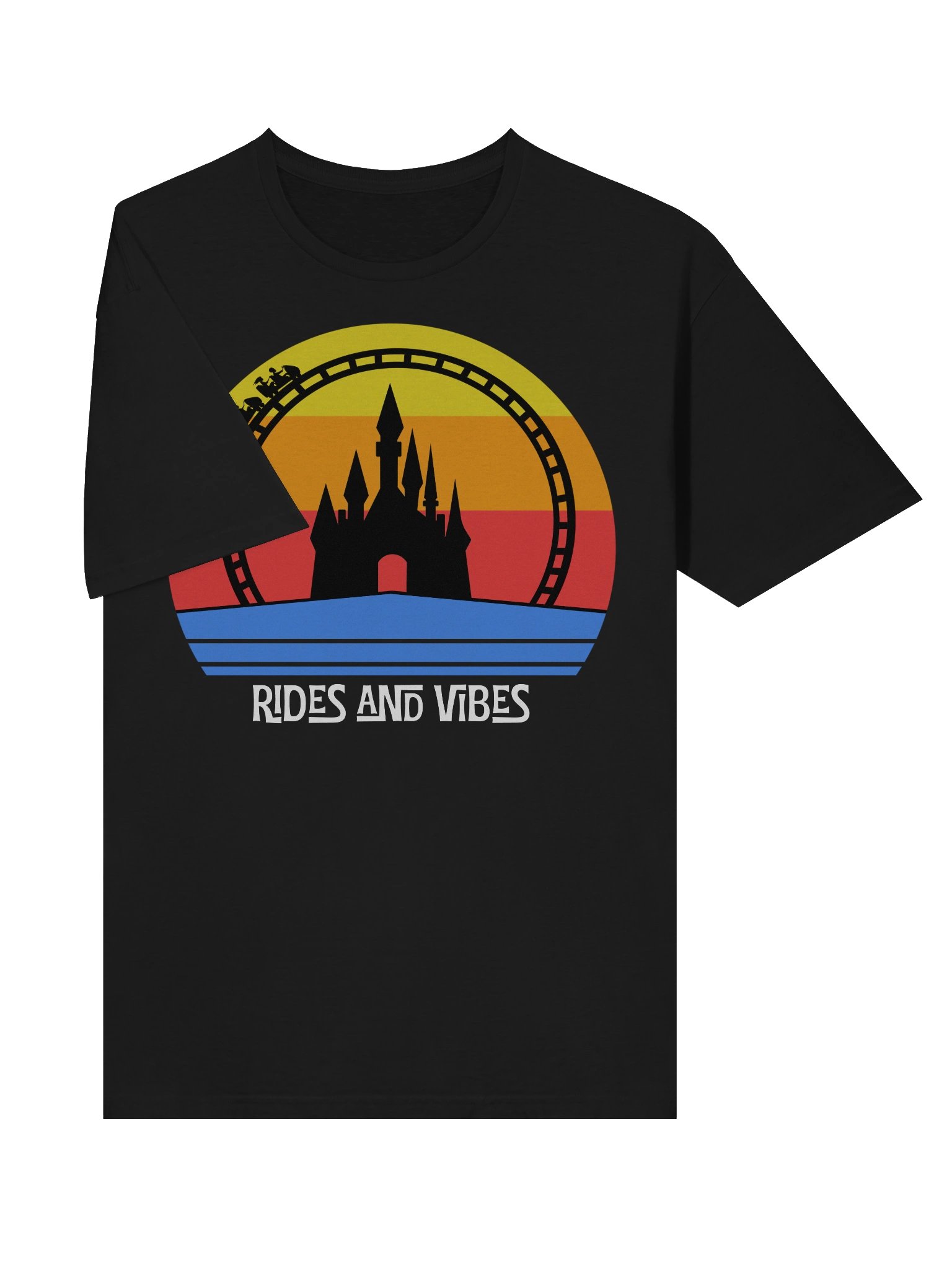Rides and Vibes theme park T-Shirt product image (24)