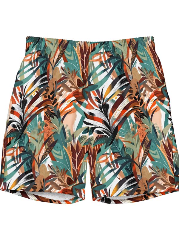 Men's Tropical Foliage Paradise Swim Trunks product image (1)