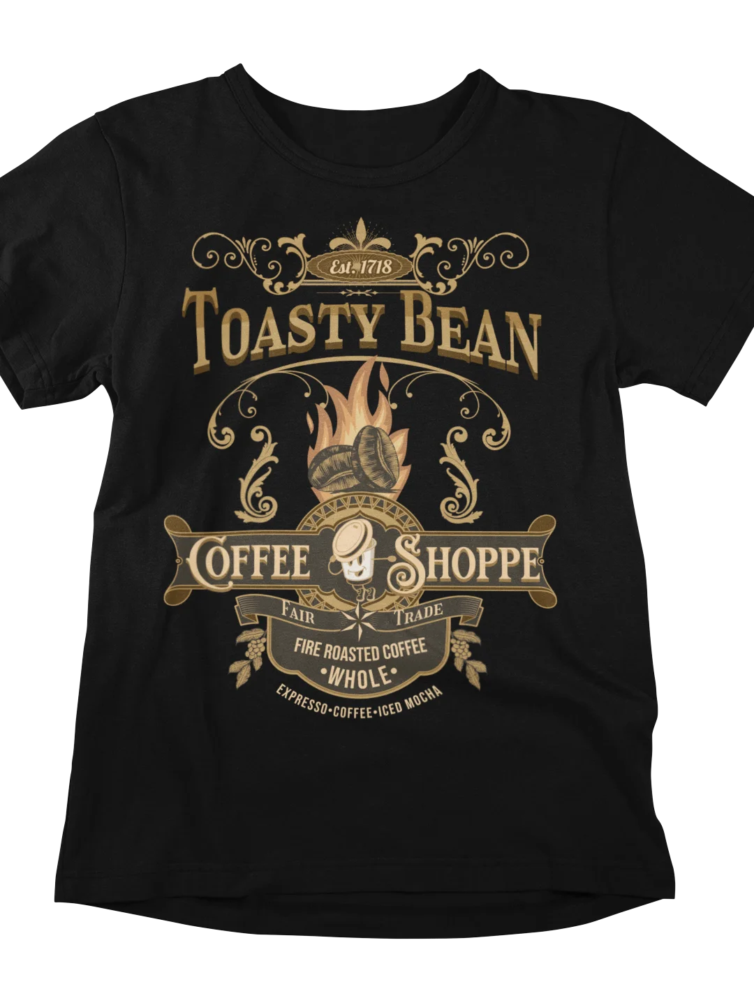 Vintage Toasty Bean Coffee Shoppe - Retro Coffee Lover's Delight! product image (1)