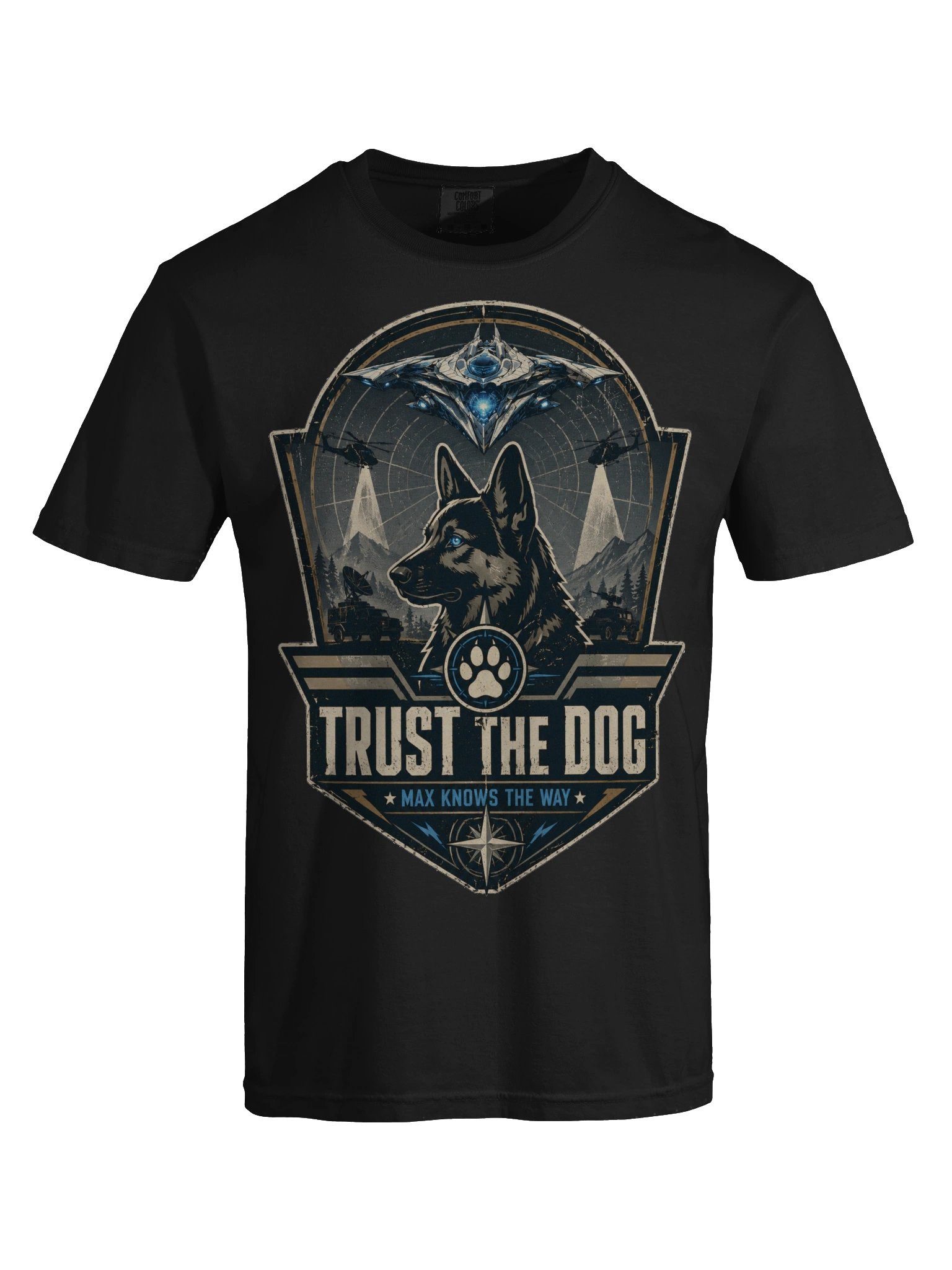 Comfort Colors T-shirt — TRUST THE DOG product image (5)