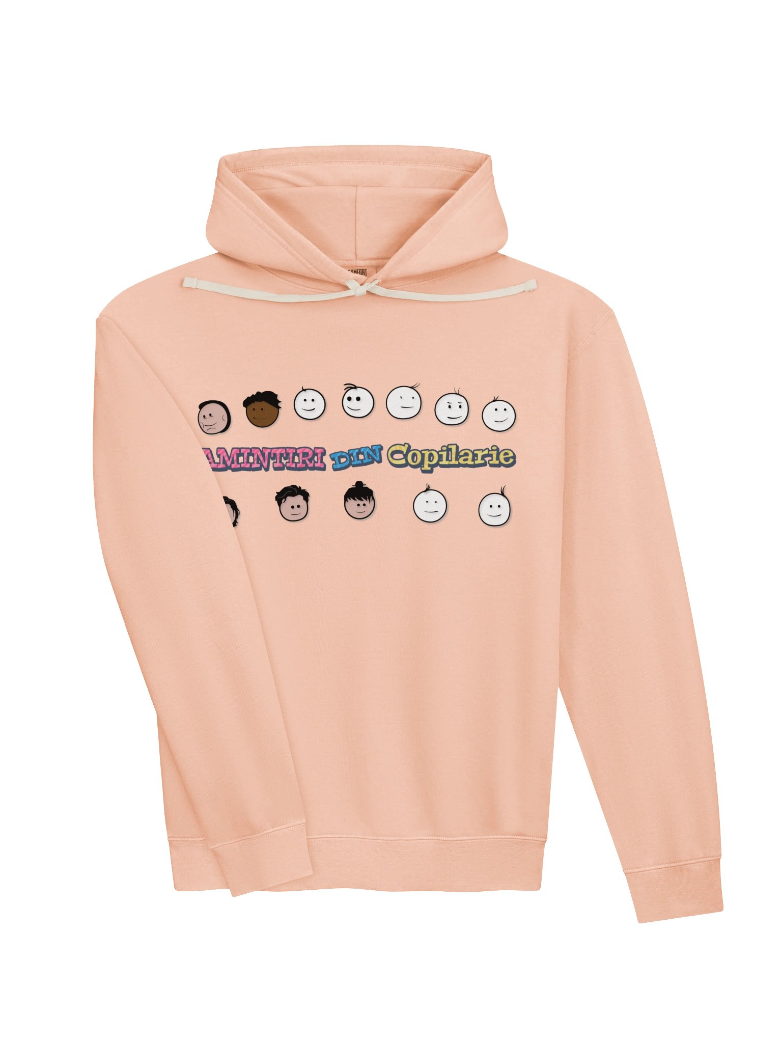 🧥 Hanorac Piersică Bărbați „Amintiri Din Copilărie” – Personajele product image (3)