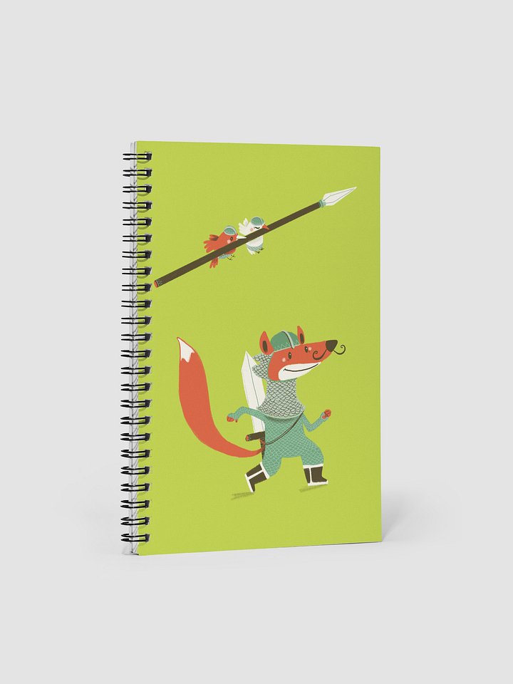 Fox Knight Notebook product image (1)