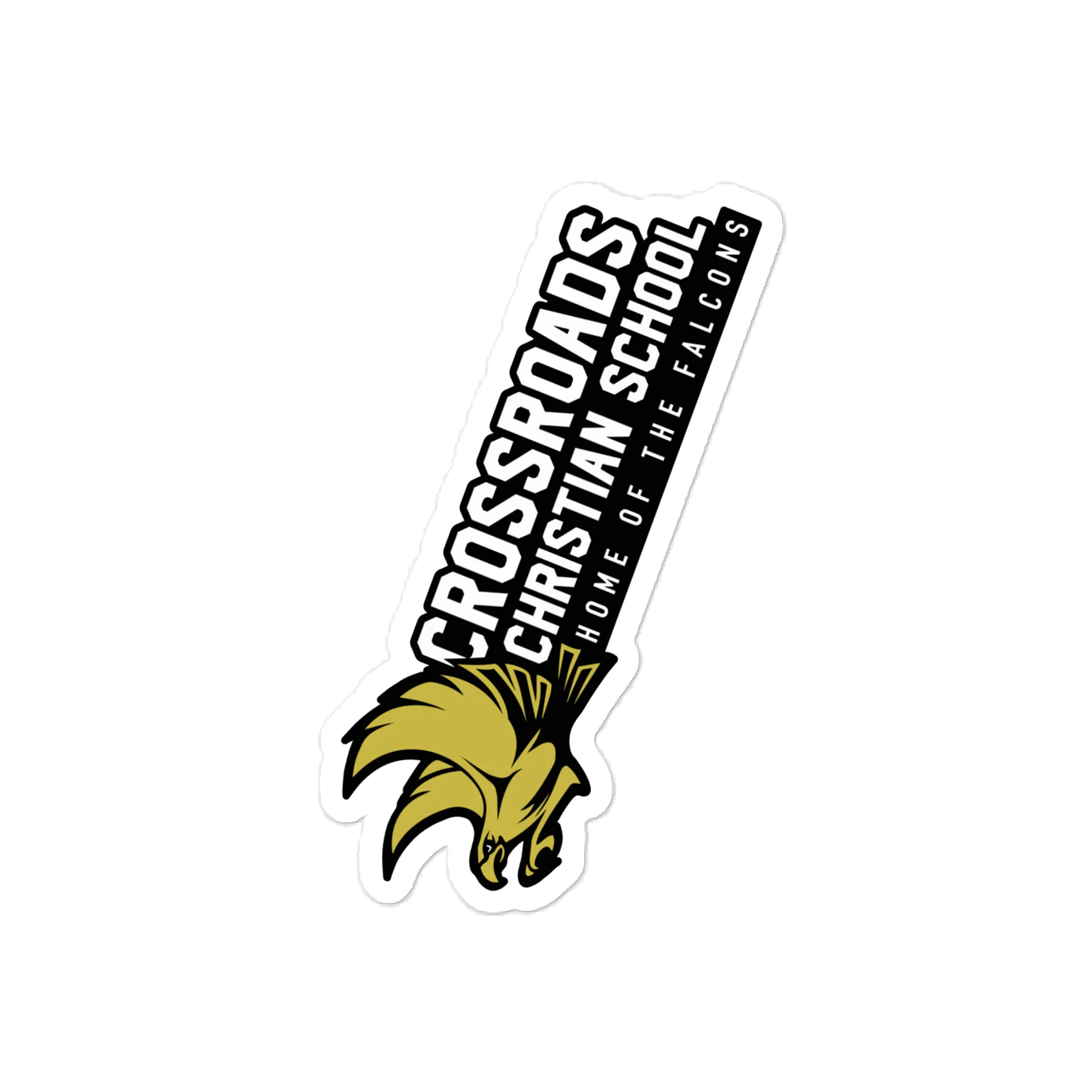 Crossroads Christian School Falcons Spirit Decal product image (1)