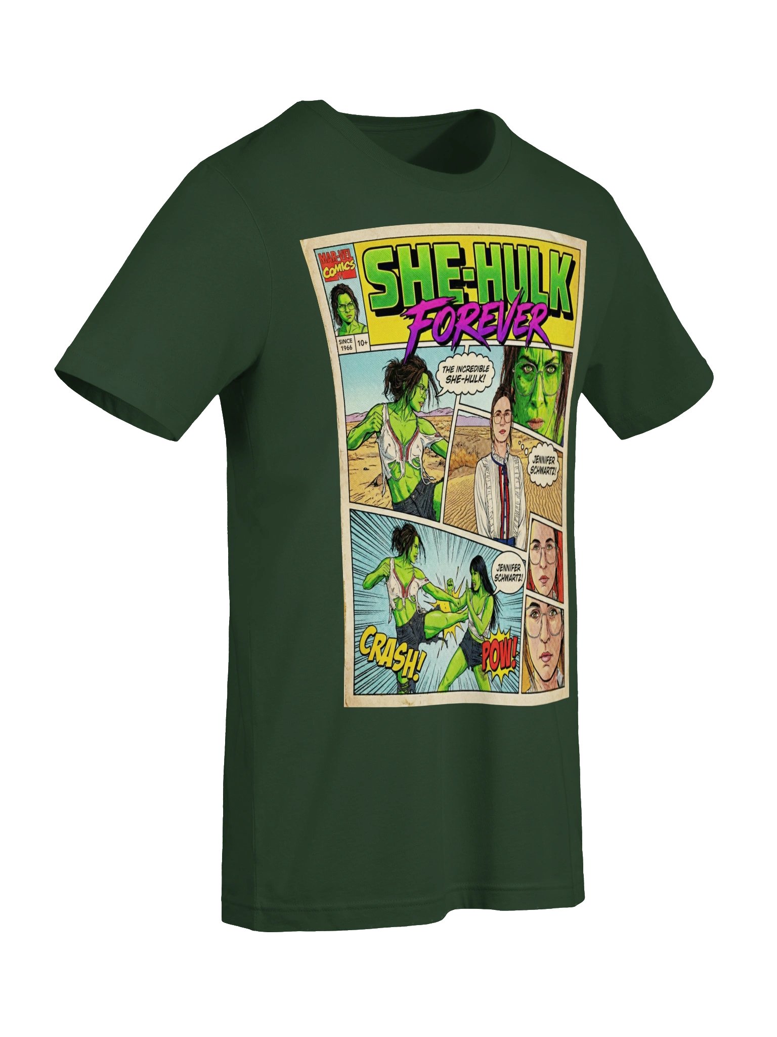 She-Hulk Forever Retro Comic Tee product image (7)