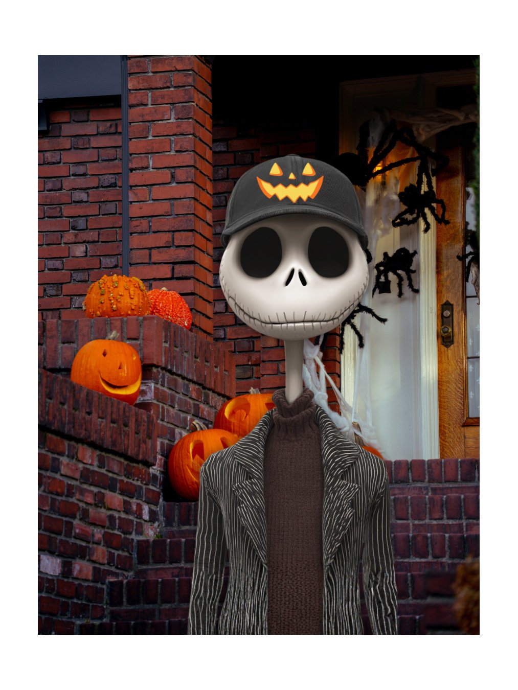 PUMPKIN FACE - EMBROIDERED HAT product image (5)