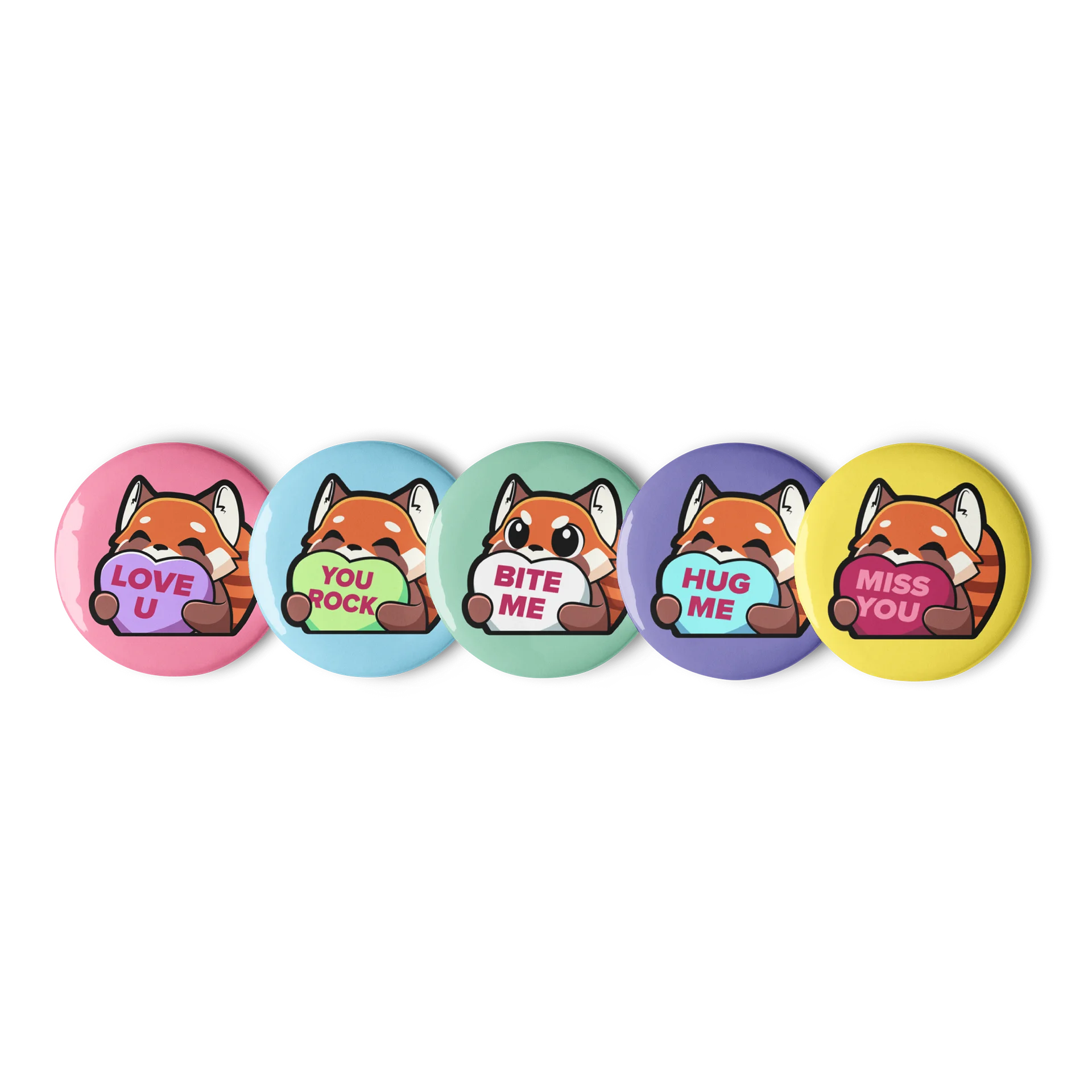 Love Hearts Badge Set product image (1)