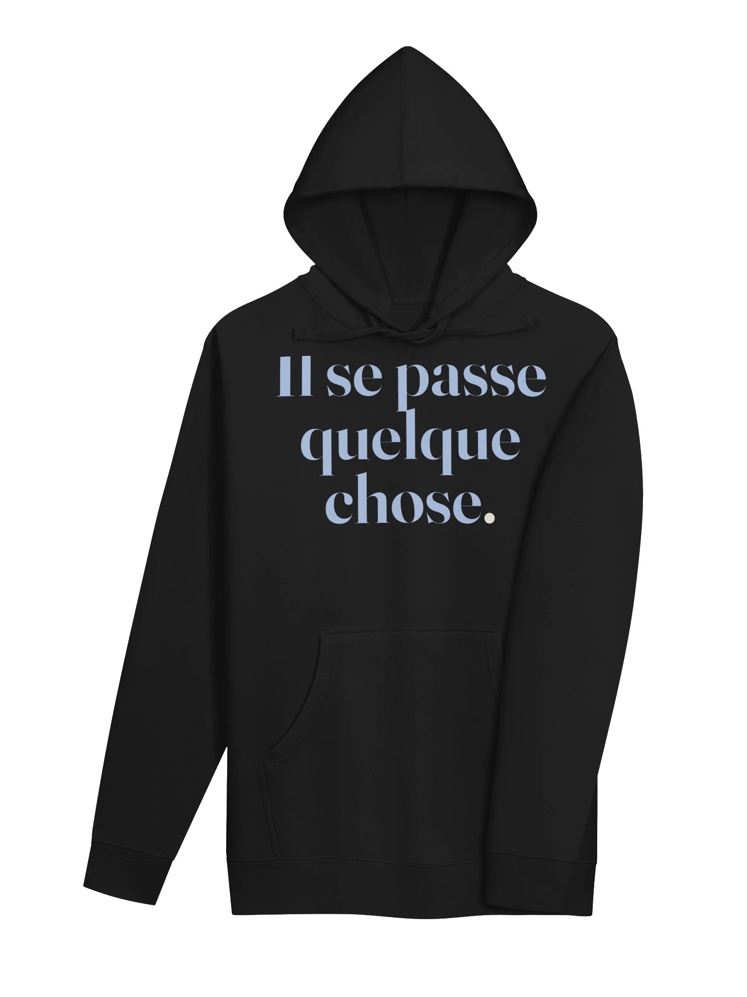 Sweat à capuche « La phrase » — Essentiel · nuit product image (7)