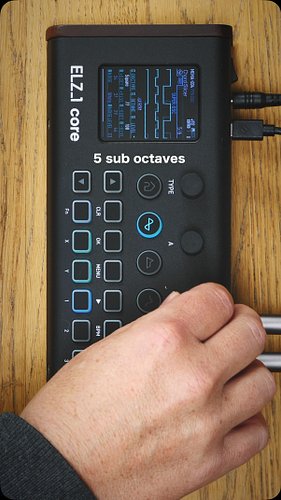 Massive sound from a tiny desktop. This is the @sonicware_inc ELZ_1 core - the latest addition to the ELZ_1 range 

A chunky ...
