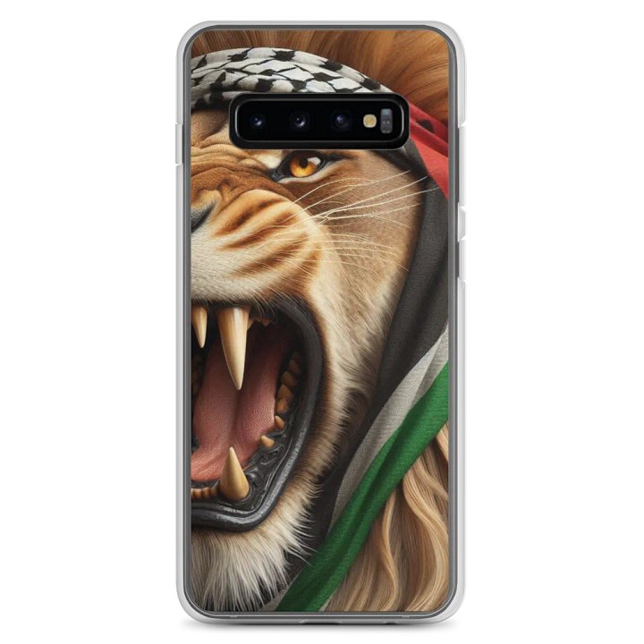 Roaring Lion Headscarf Samsung® Case | AI Design Free Palestina product image (8)